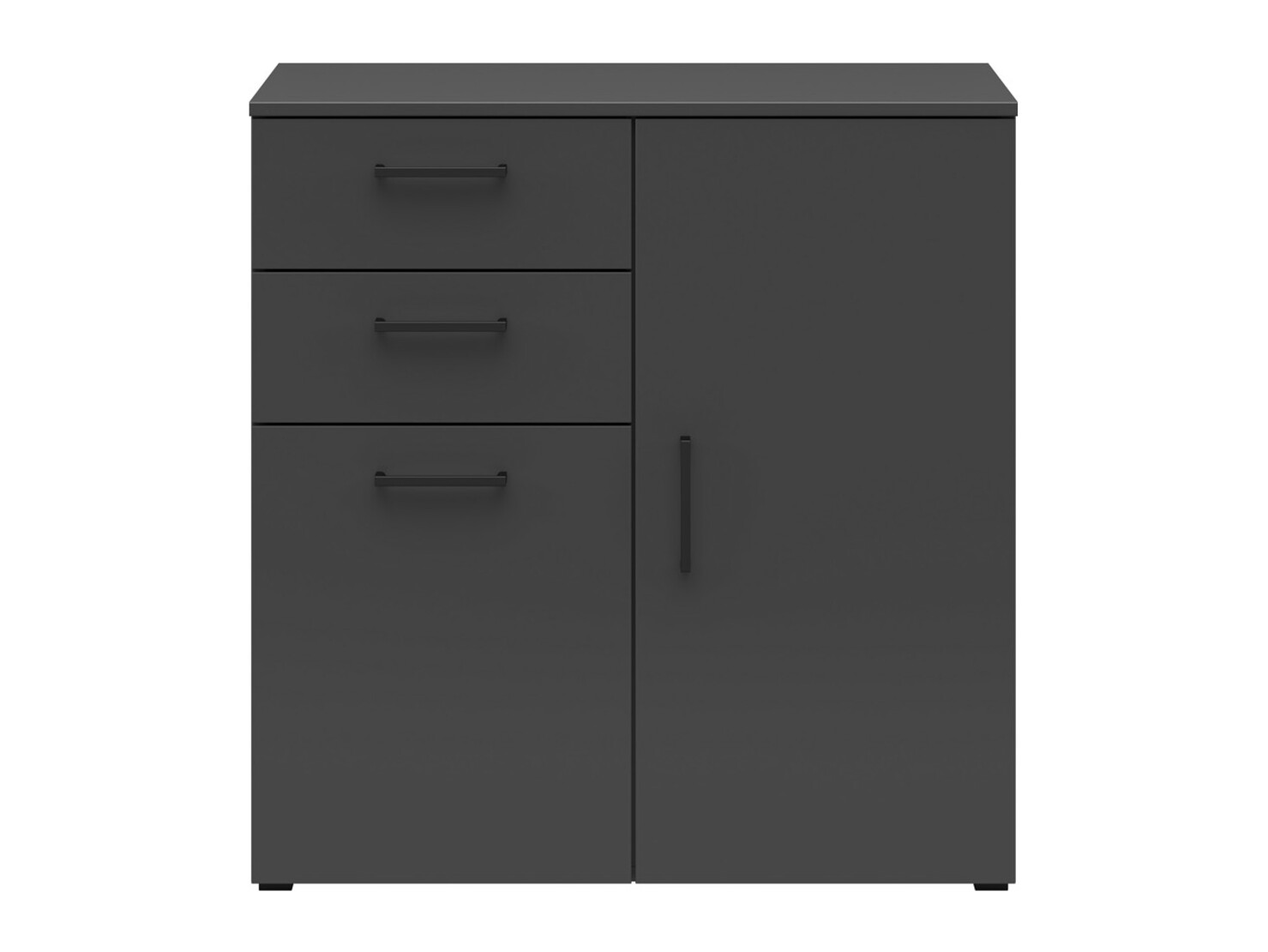 Chest of drawers Fenopha 186 (Graphite)