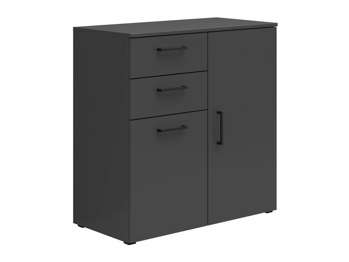 Chest of drawers Fenopha 186 (Graphite)