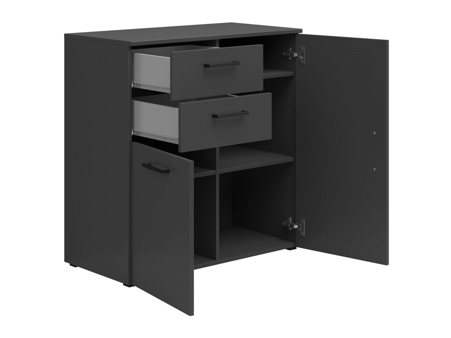Chest of drawers Fenopha 186 (Graphite)