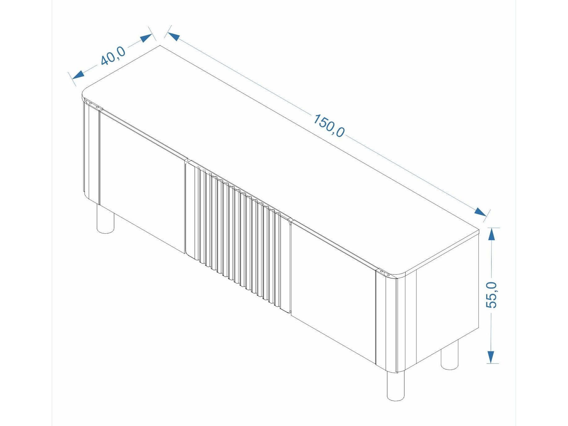 TV stand Houston 2169