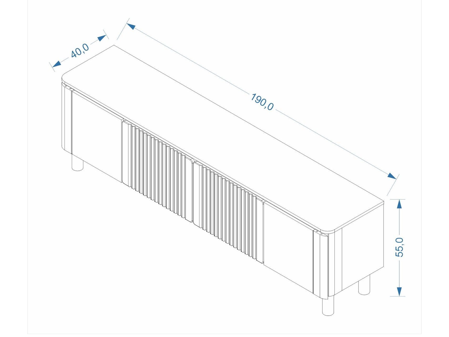 TV stand Houston 2170