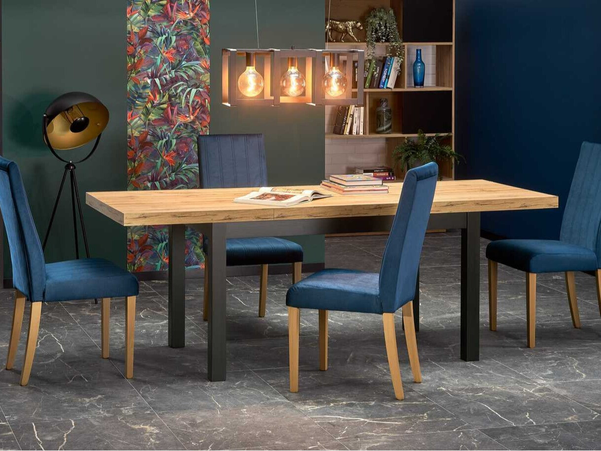 Table Houston 559 (Craft oak + Black)