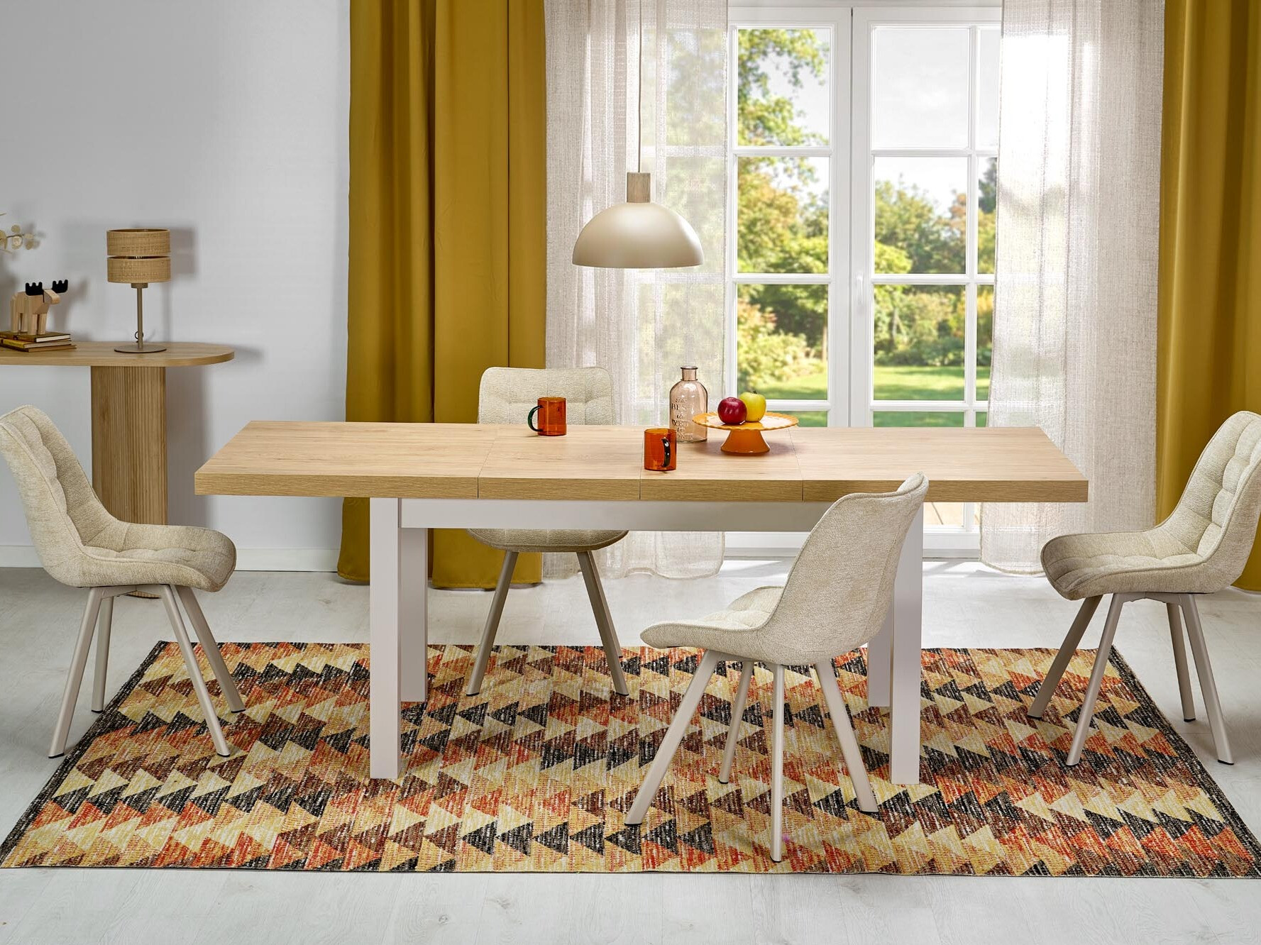 Table Houston 559 (Hickory oak + Cashmere)