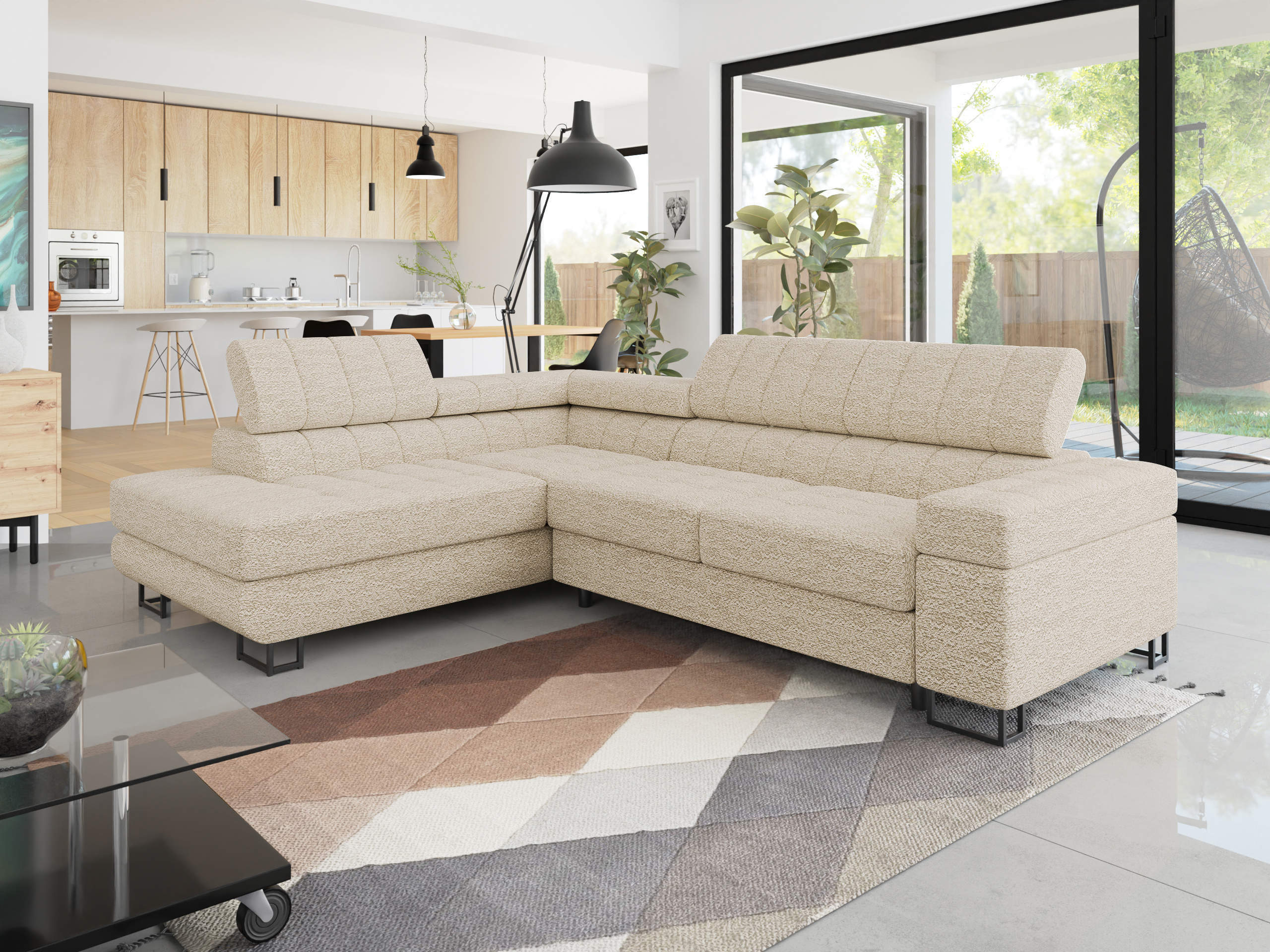 Corner sofa Comfivo Anima I (Abriamo 03)