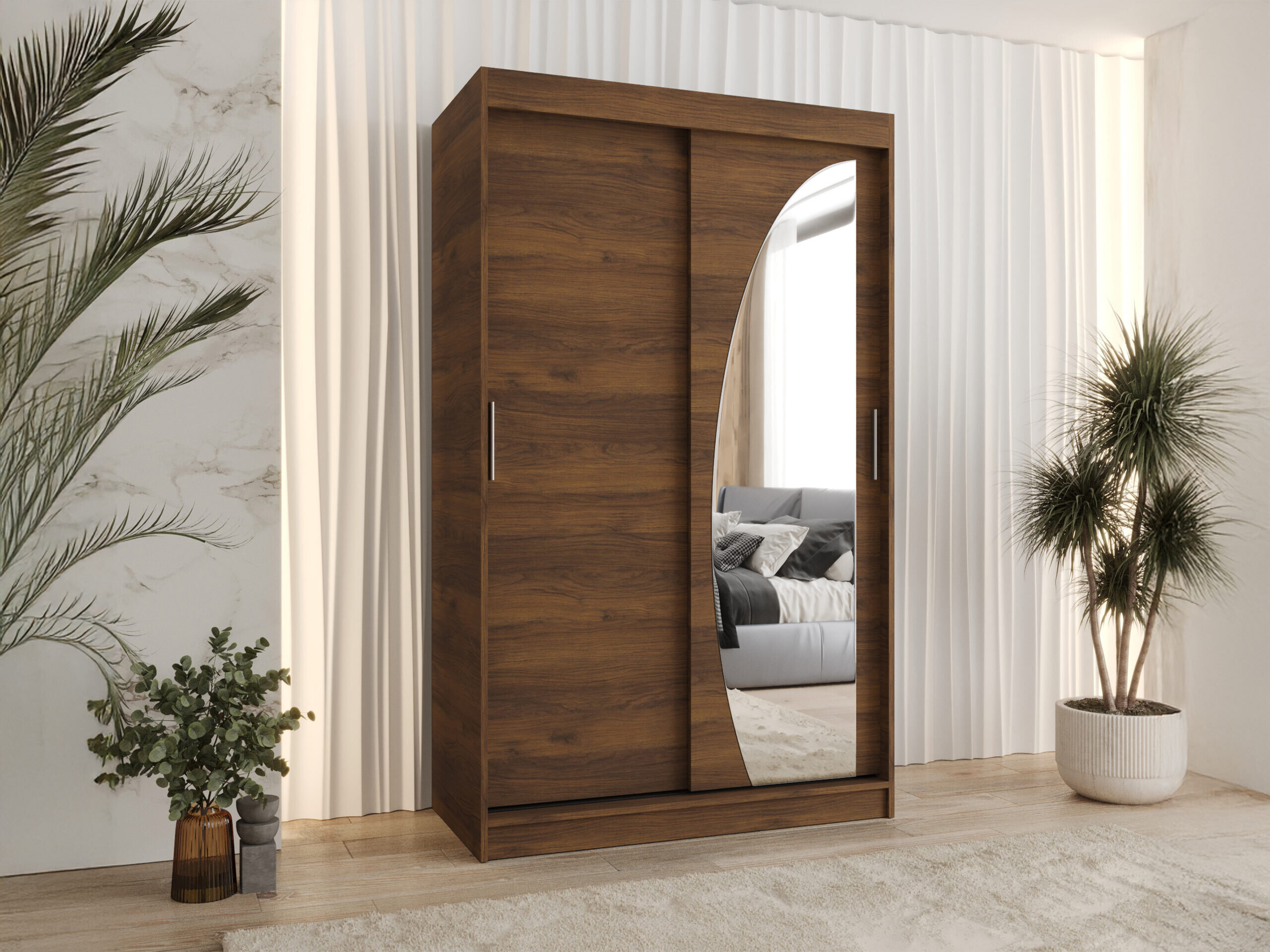 Wardrobe Hartford 501 (Walnut)