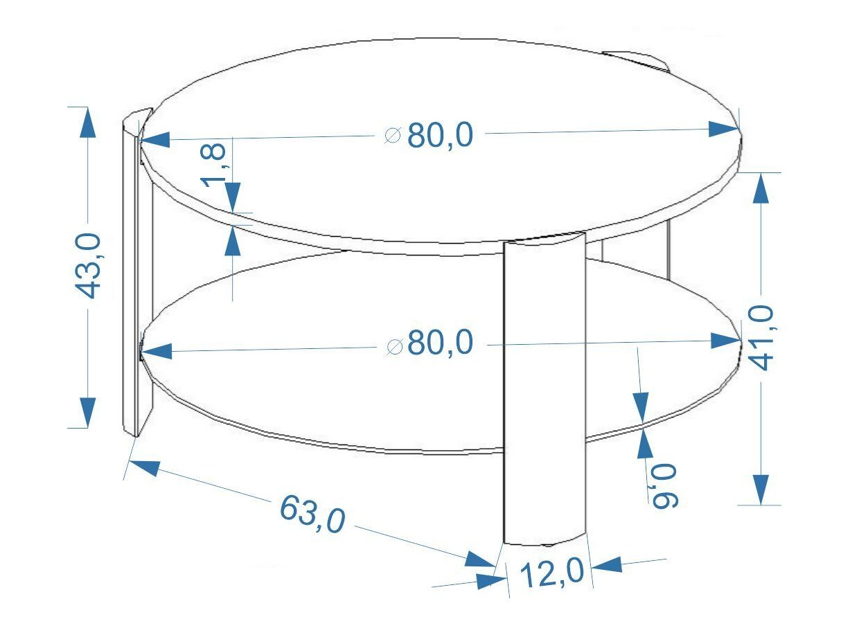 Coffee table Houston 2181