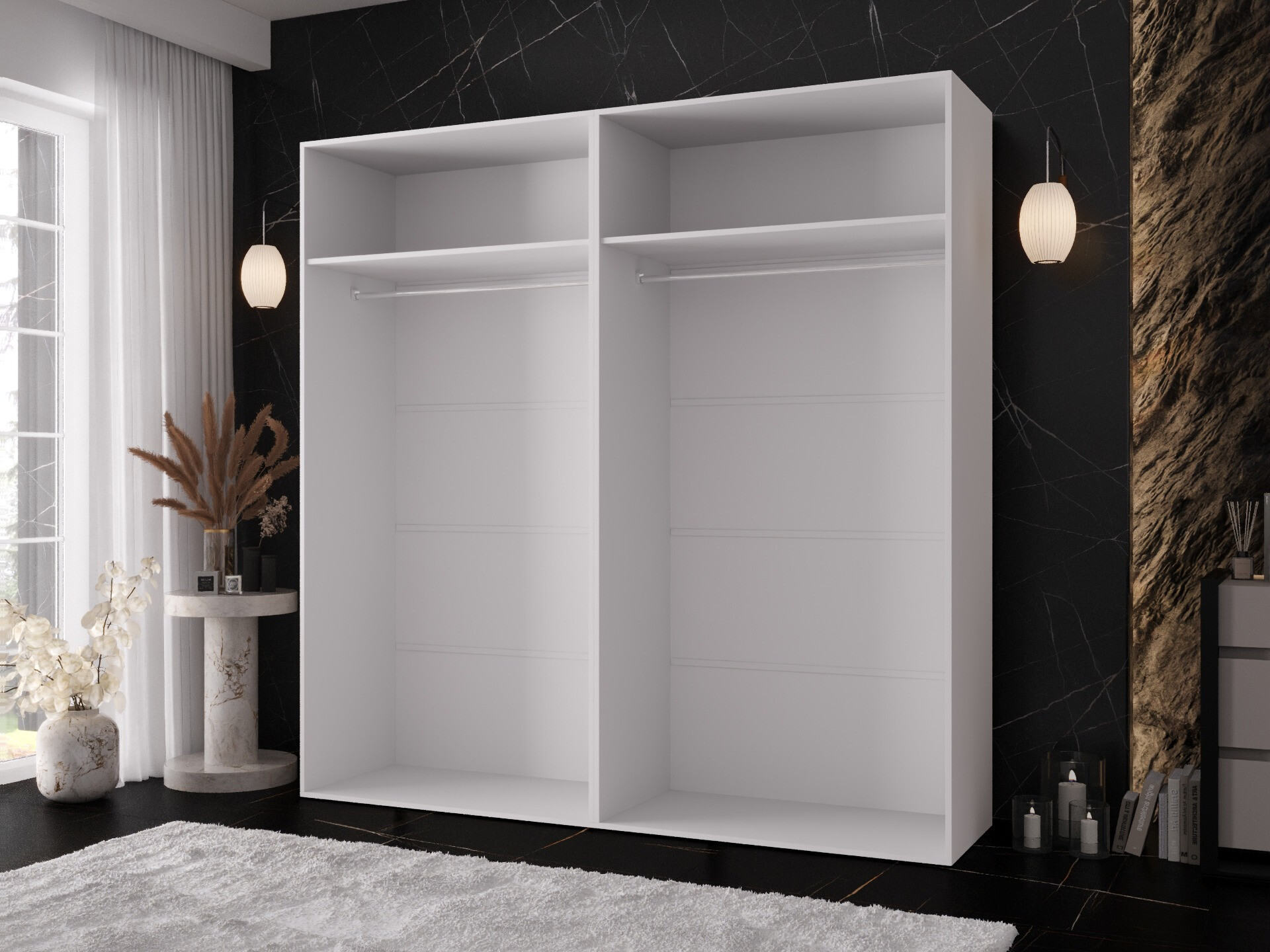 Wardrobe Hartford 635 (White)