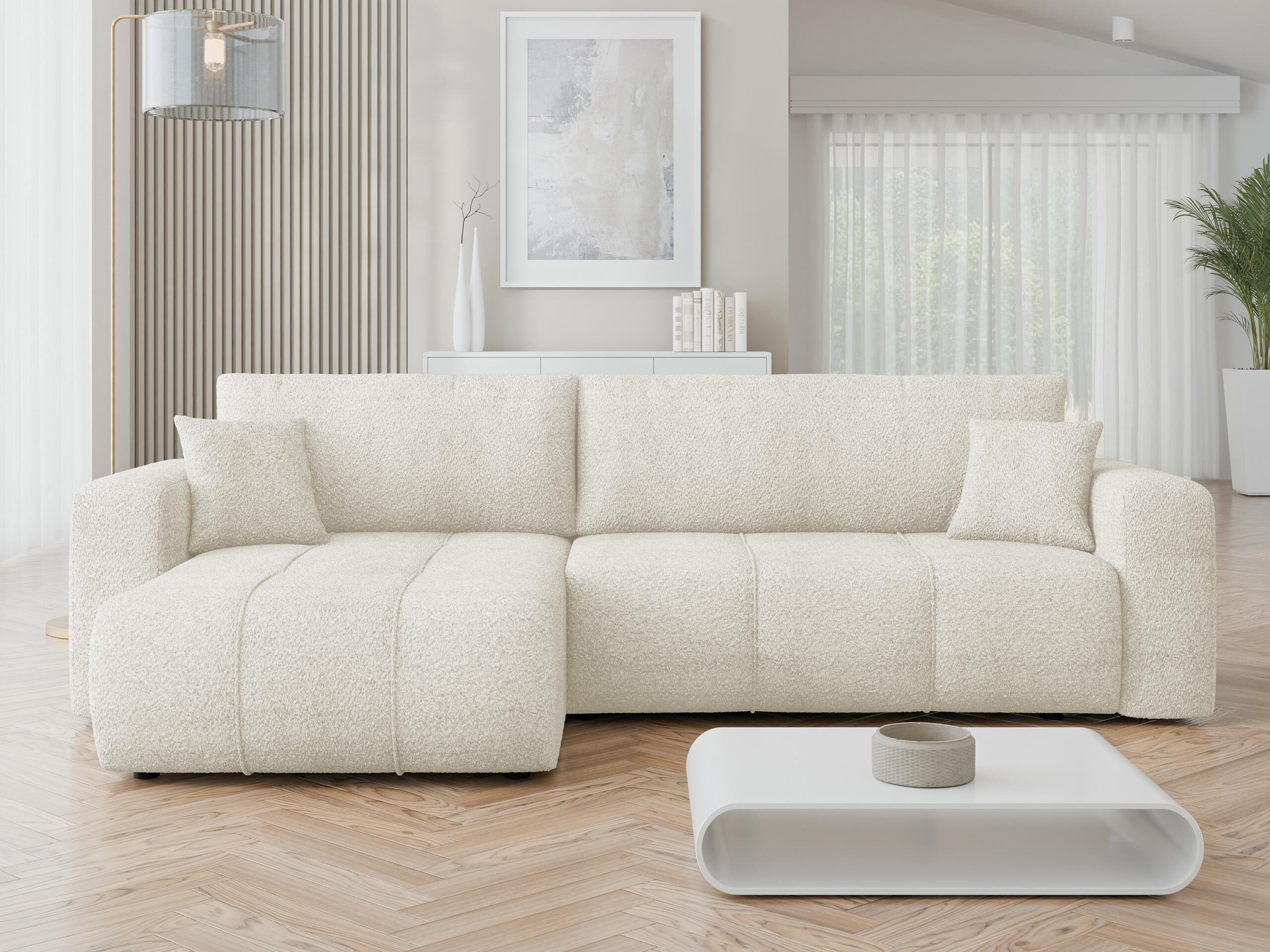 Corner sofa Comfivo Laurus I (Coral 65)