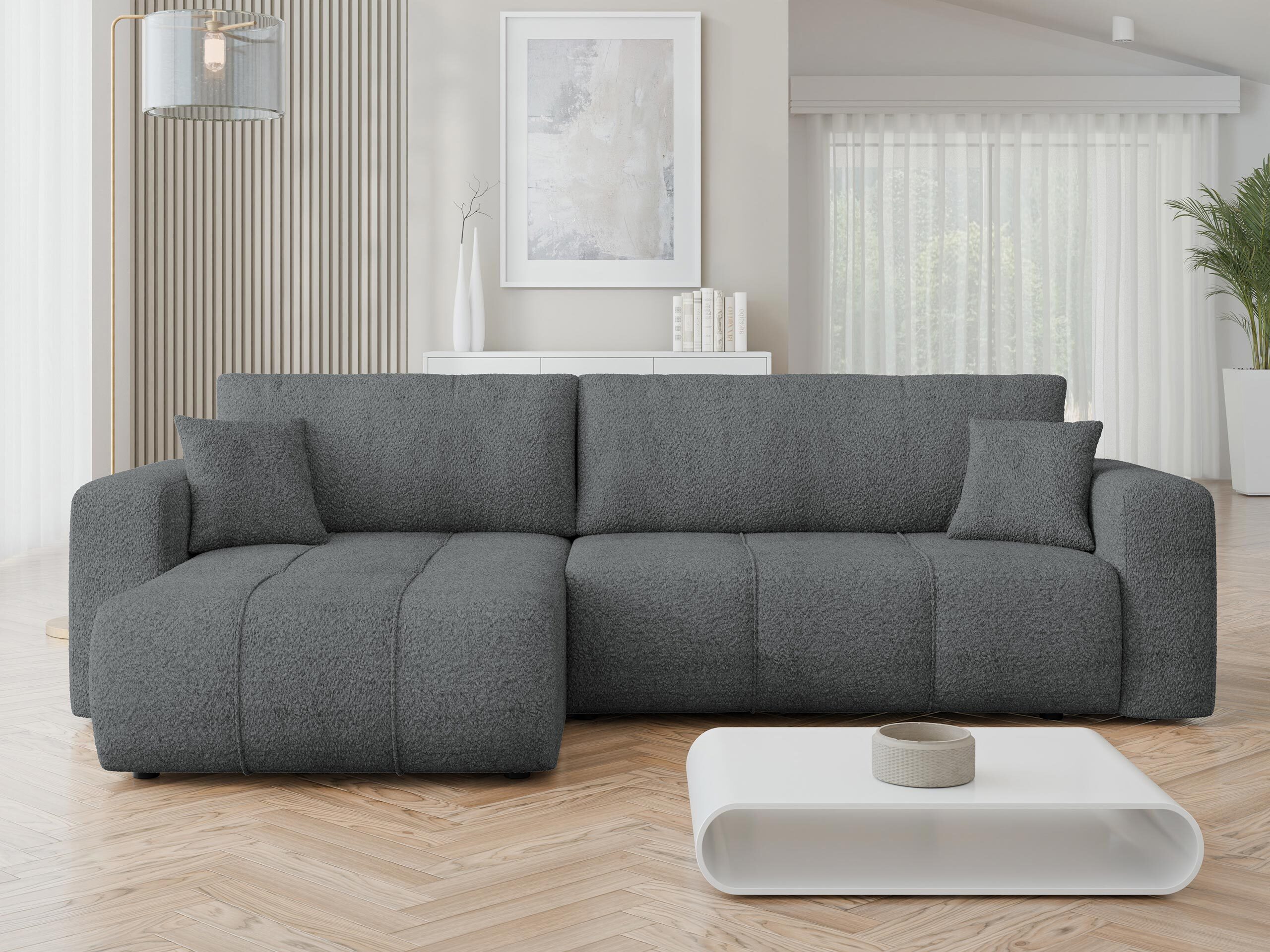 Corner sofa Comfivo Laurus I (Coral 80)