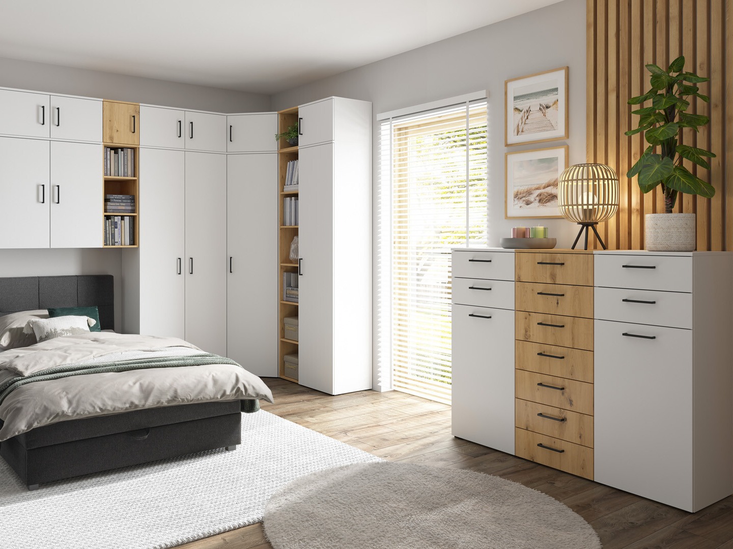 Chest of drawers Fenopha 189 (White)