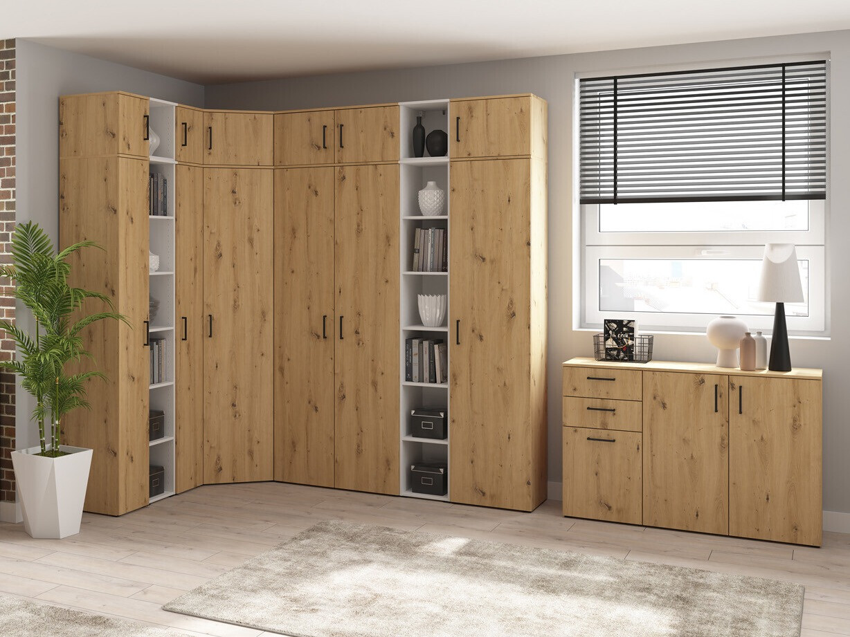 Bookcase Fenopha 190 (Artisan oak)