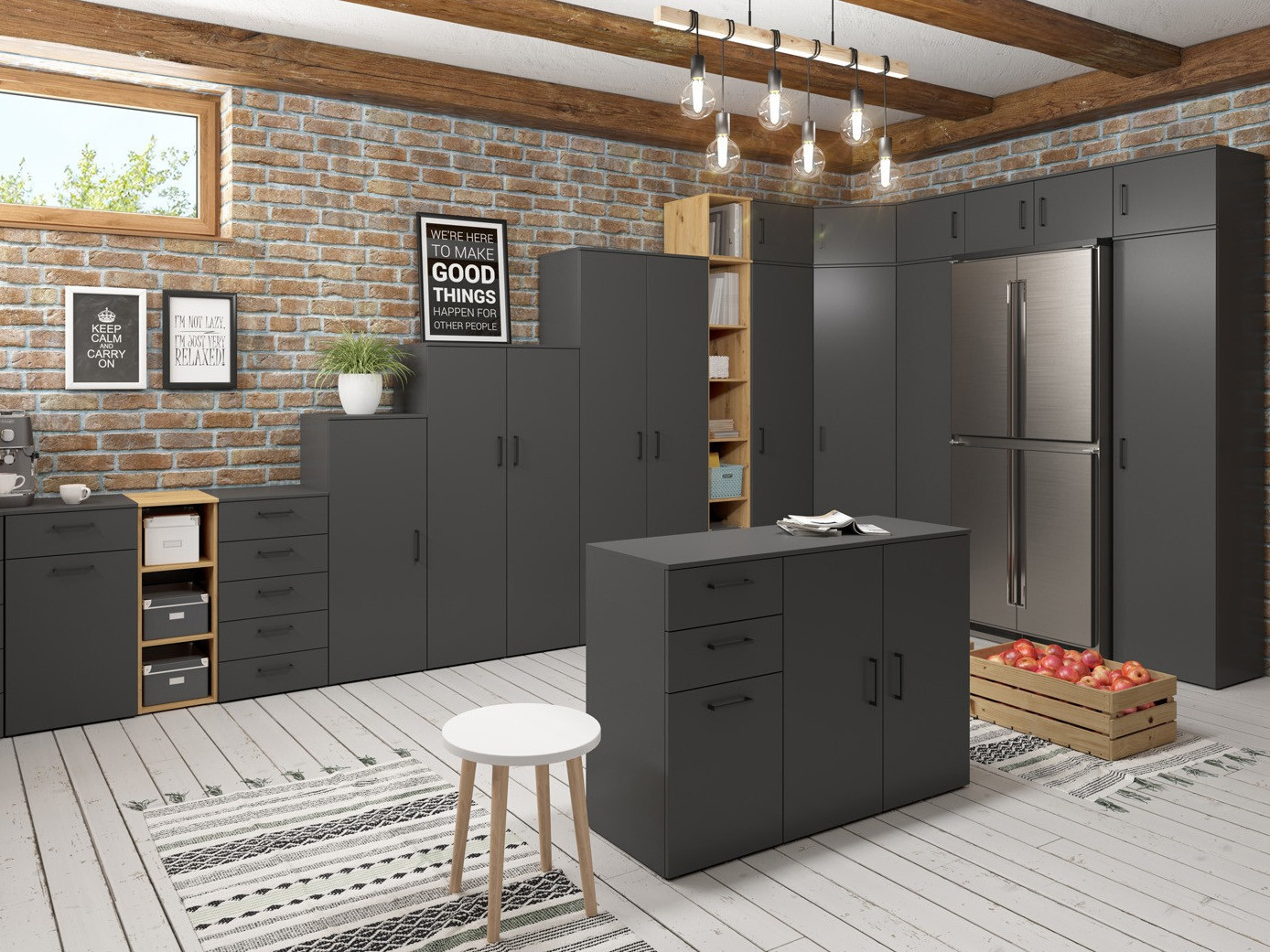 Sideboard Fenopha 191 (Graphite)
