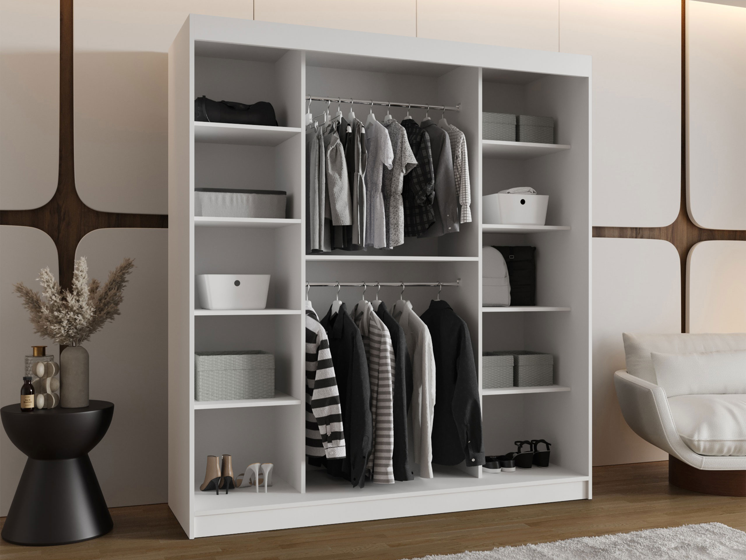 Wardrobe Hartford 506 (White)