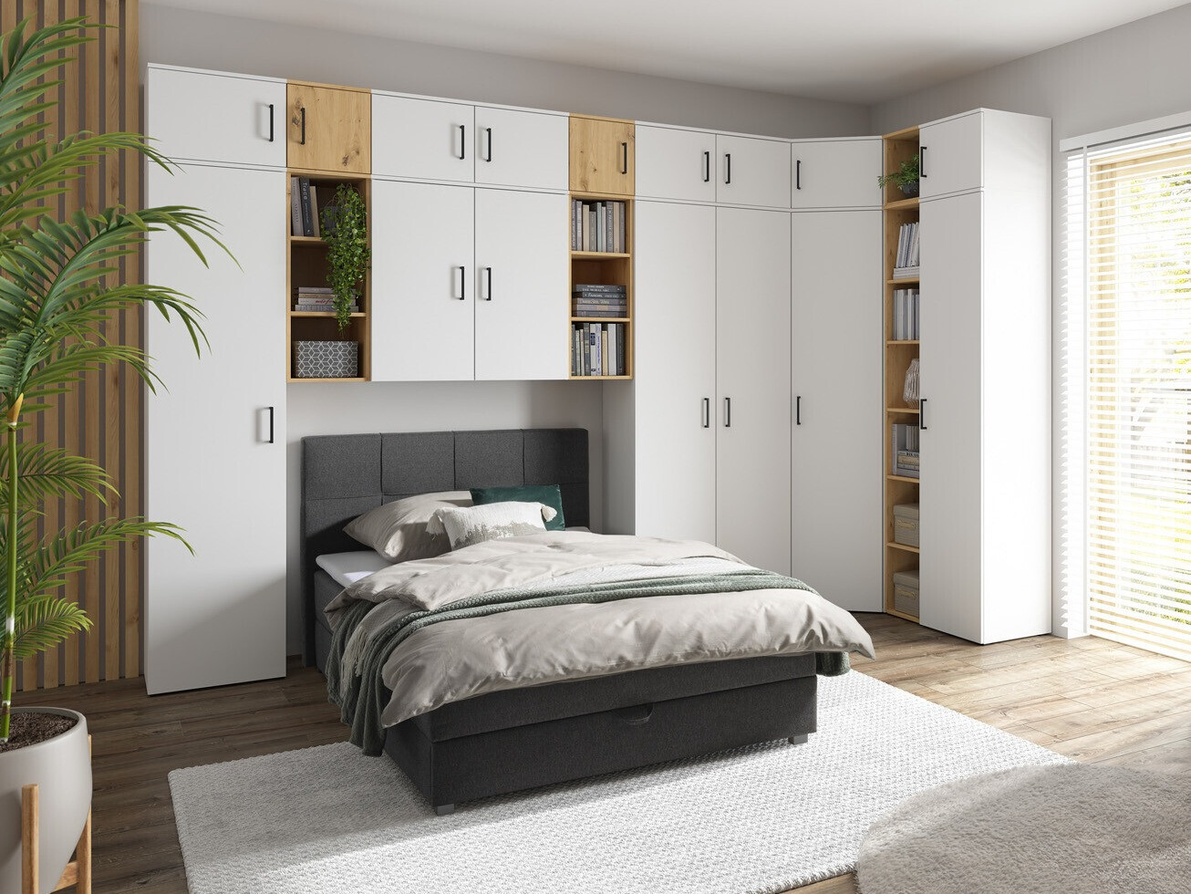 Bookcase Fenopha 195 (White)
