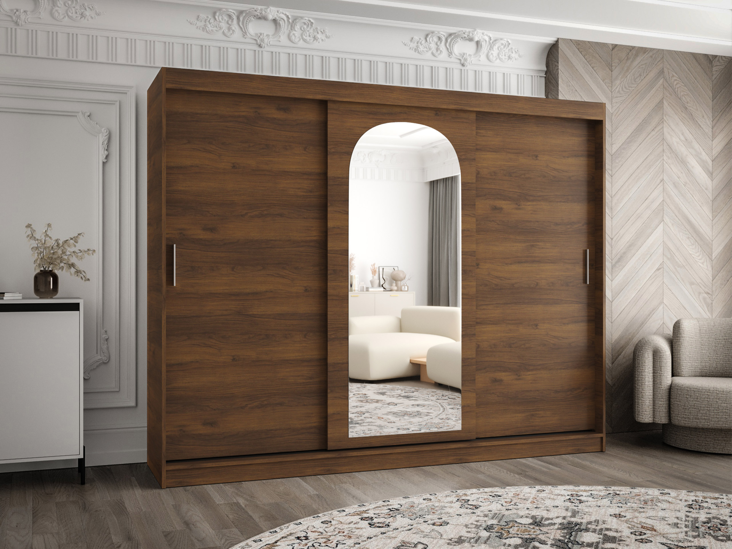 Wardrobe Hartford 497 (Walnut)