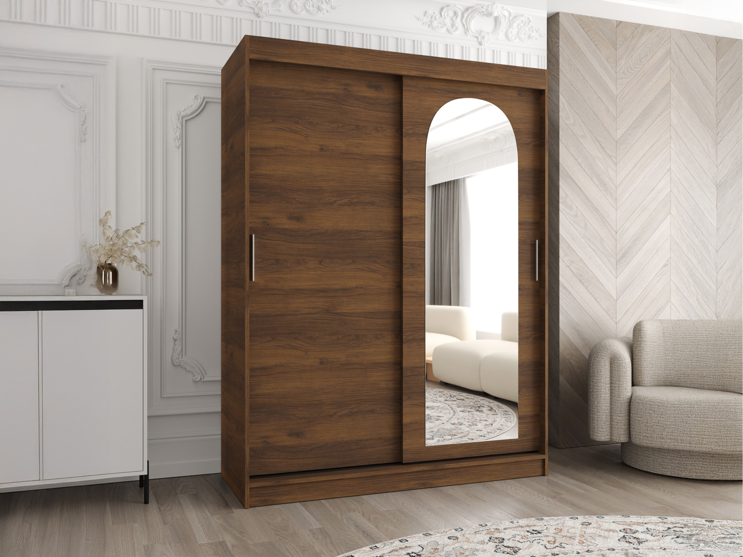 Wardrobe Hartford 502 (Walnut)