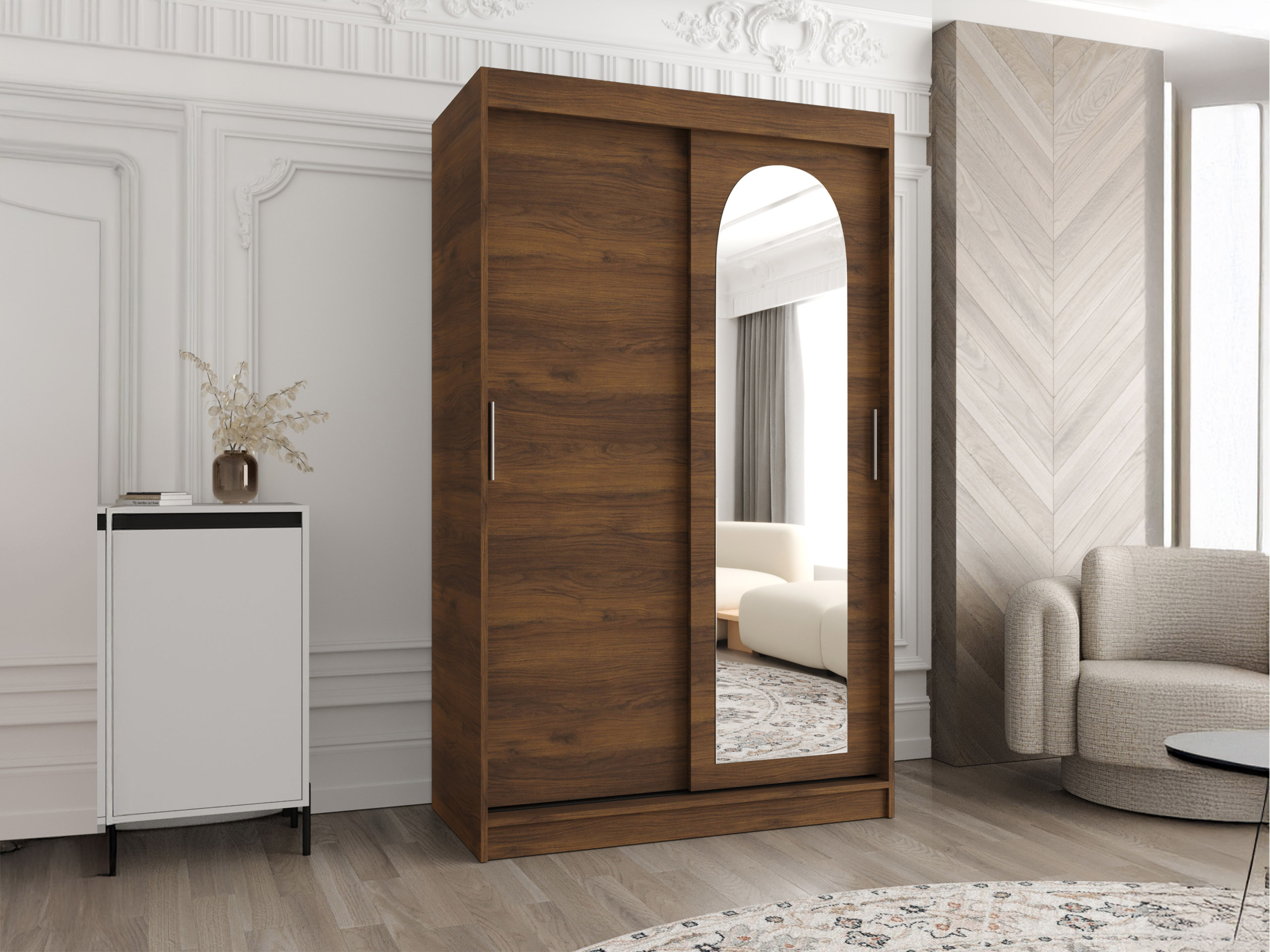 Wardrobe Hartford 504 (Walnut)