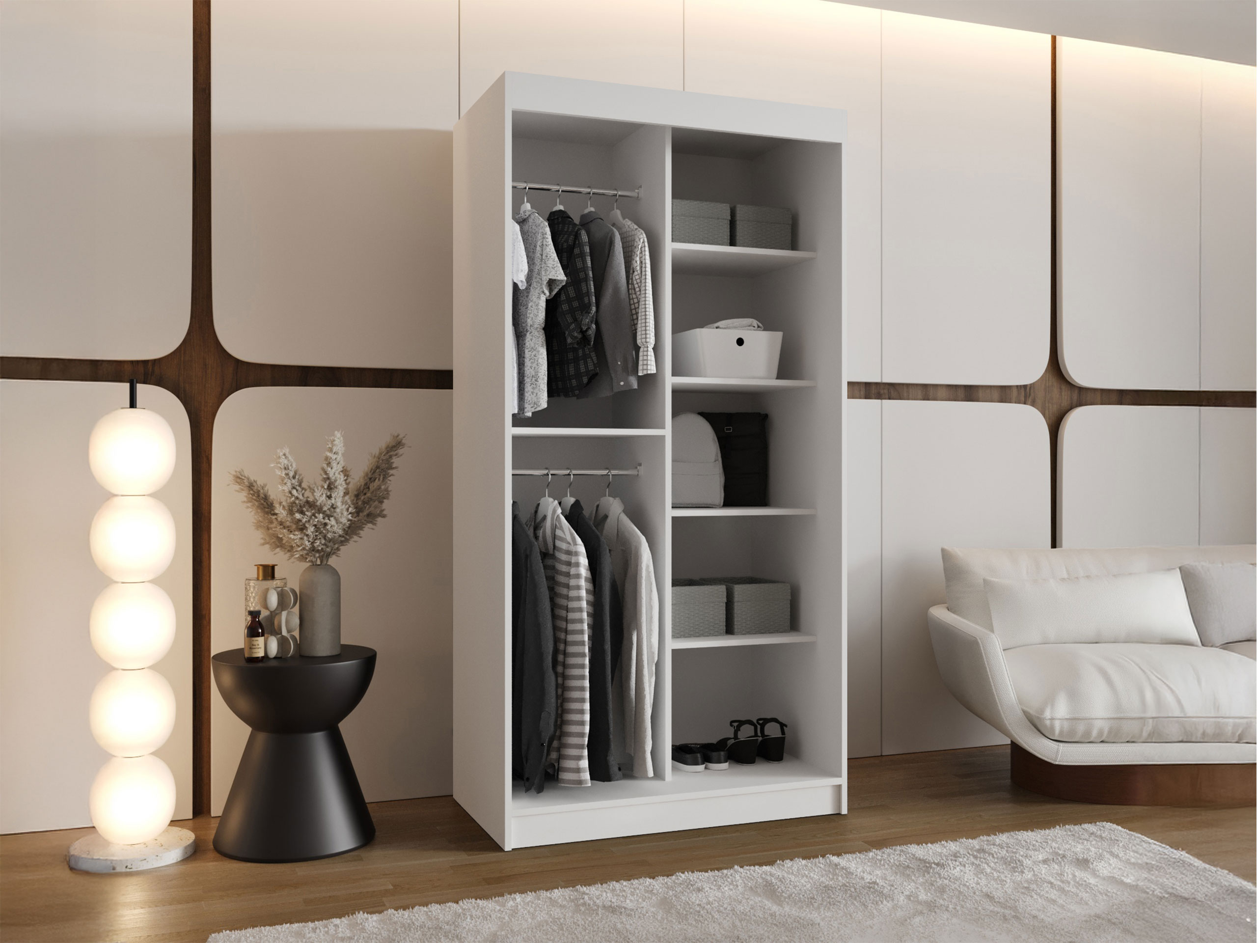Wardrobe Hartford 505 (White)