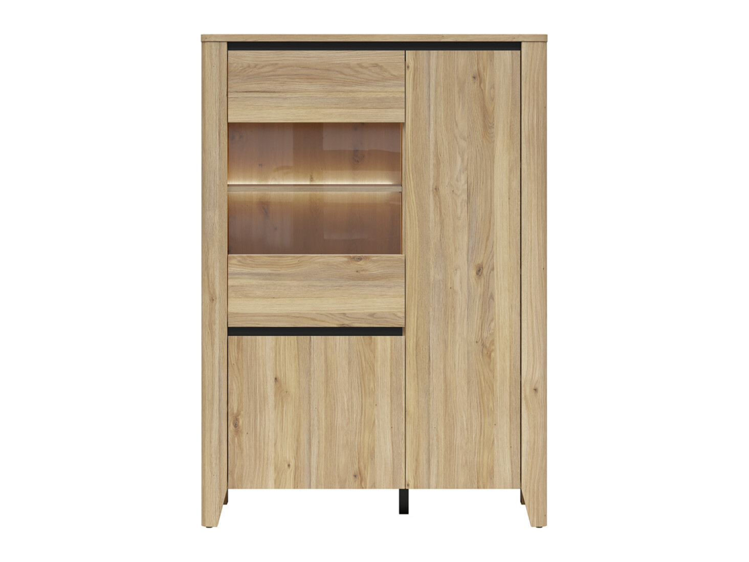Bookcase Talduno 101 (Light oak)