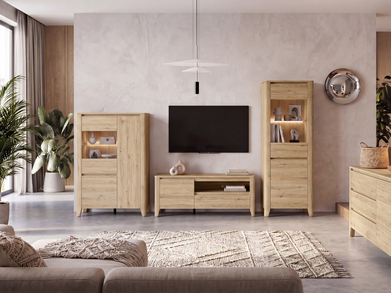 Bookcase Talduno 101 (Light oak)