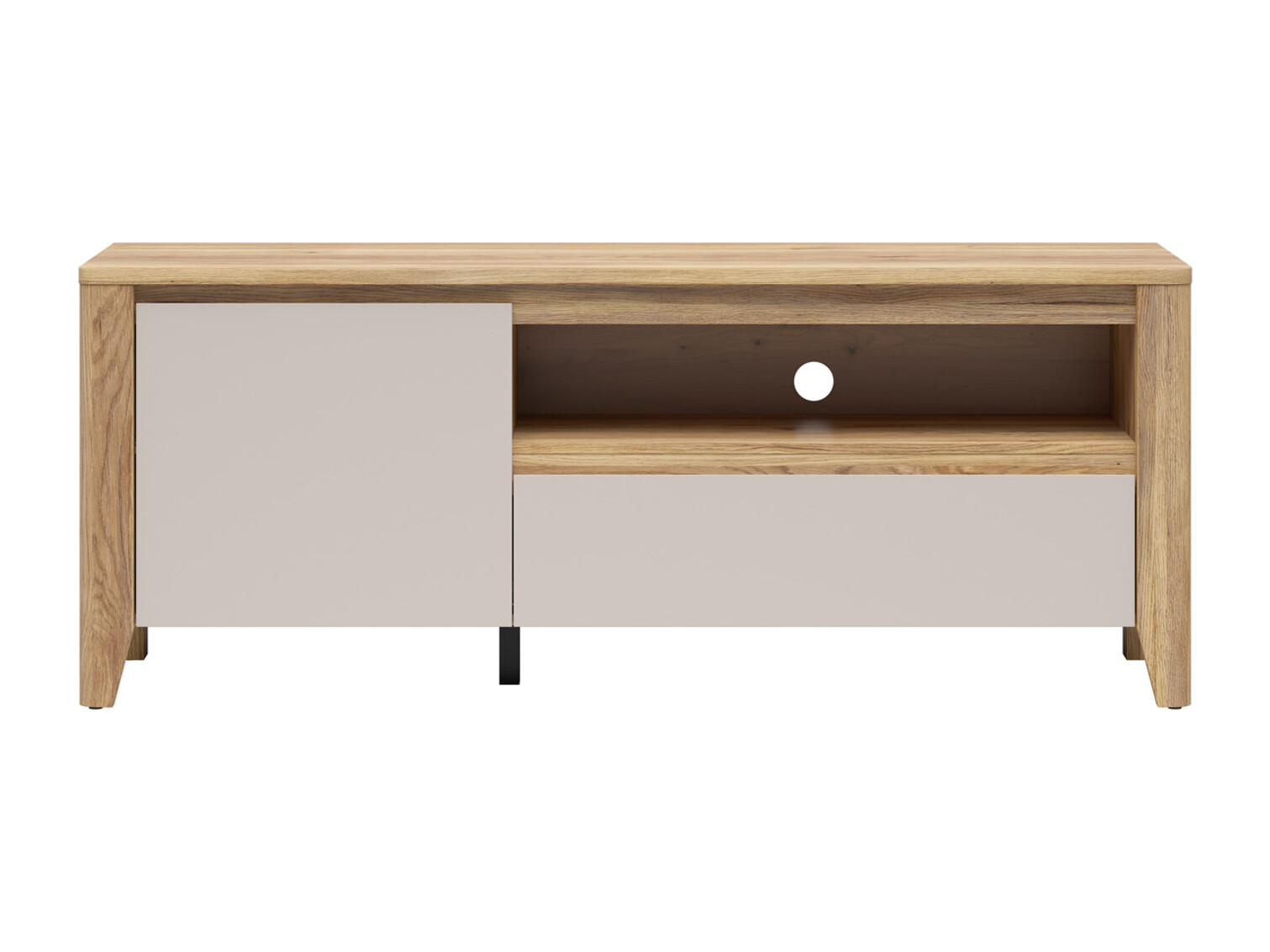 TV stand Talduno 100 (Light oak + Cashmere)