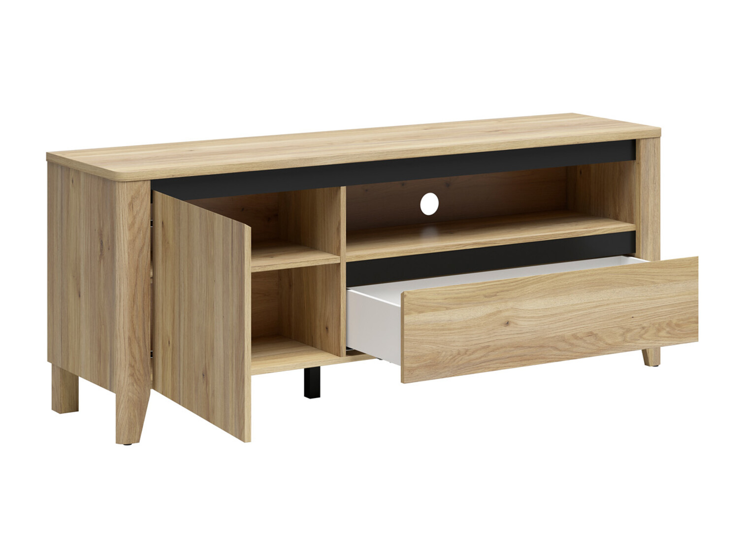 TV stand Talduno 100 (Light oak)