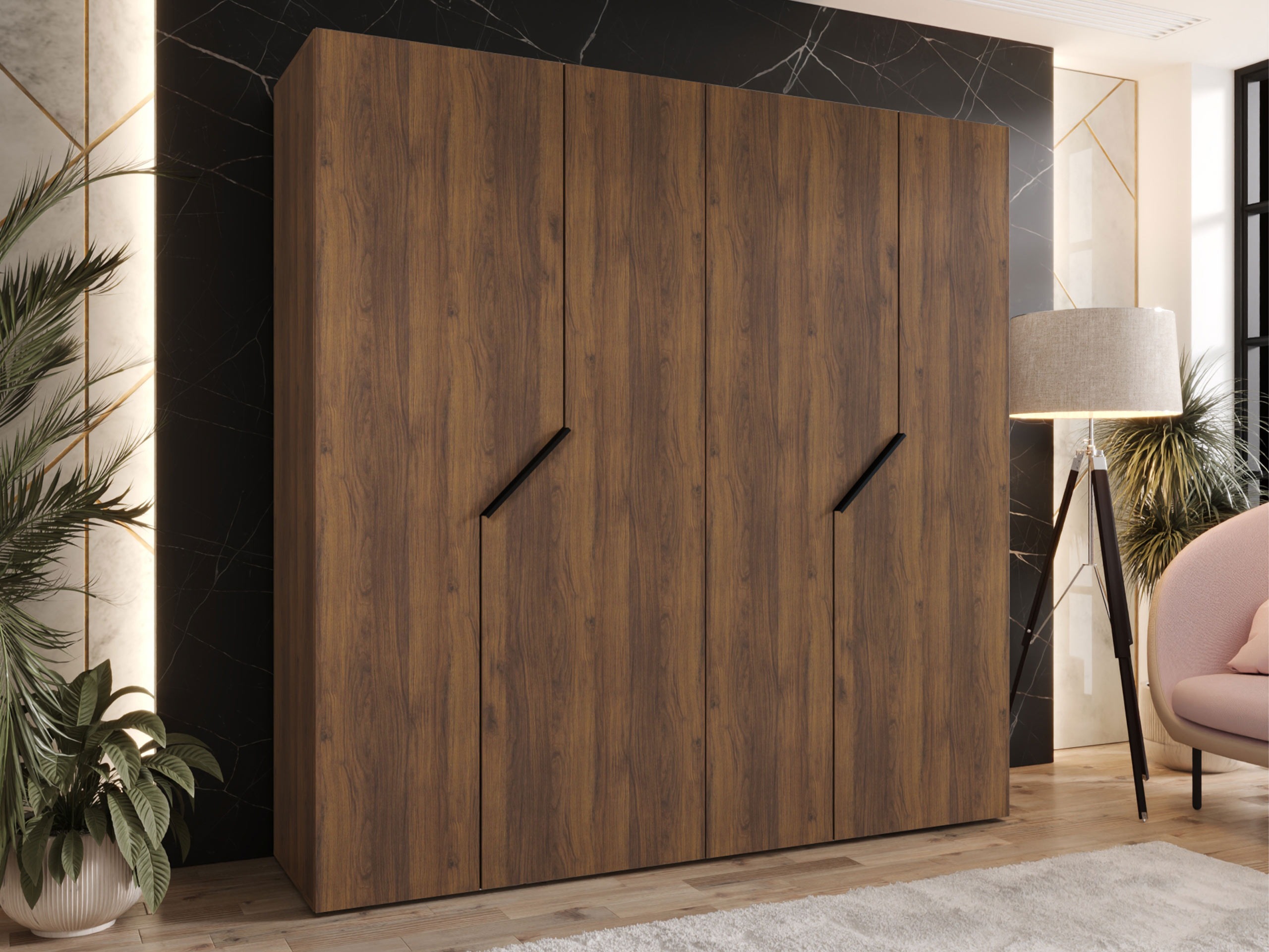 Wardrobe Hartford 595 (Walnut)