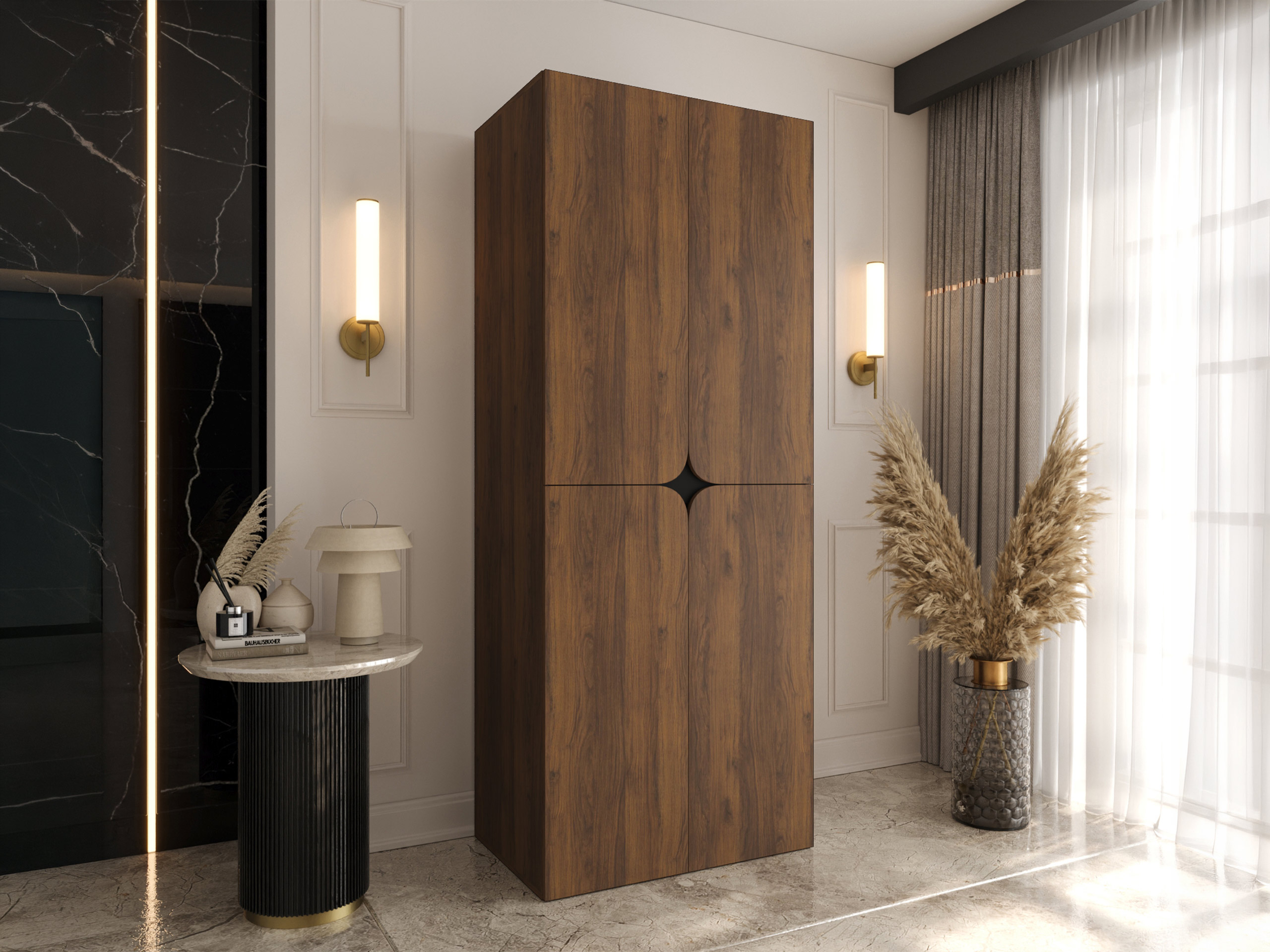 Wardrobe Hartford 644 (Walnut)