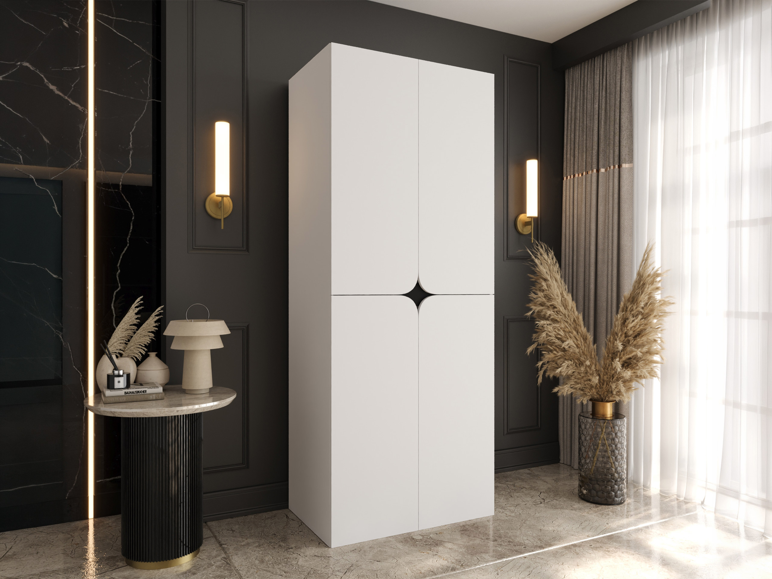 Wardrobe Hartford 644 (White)