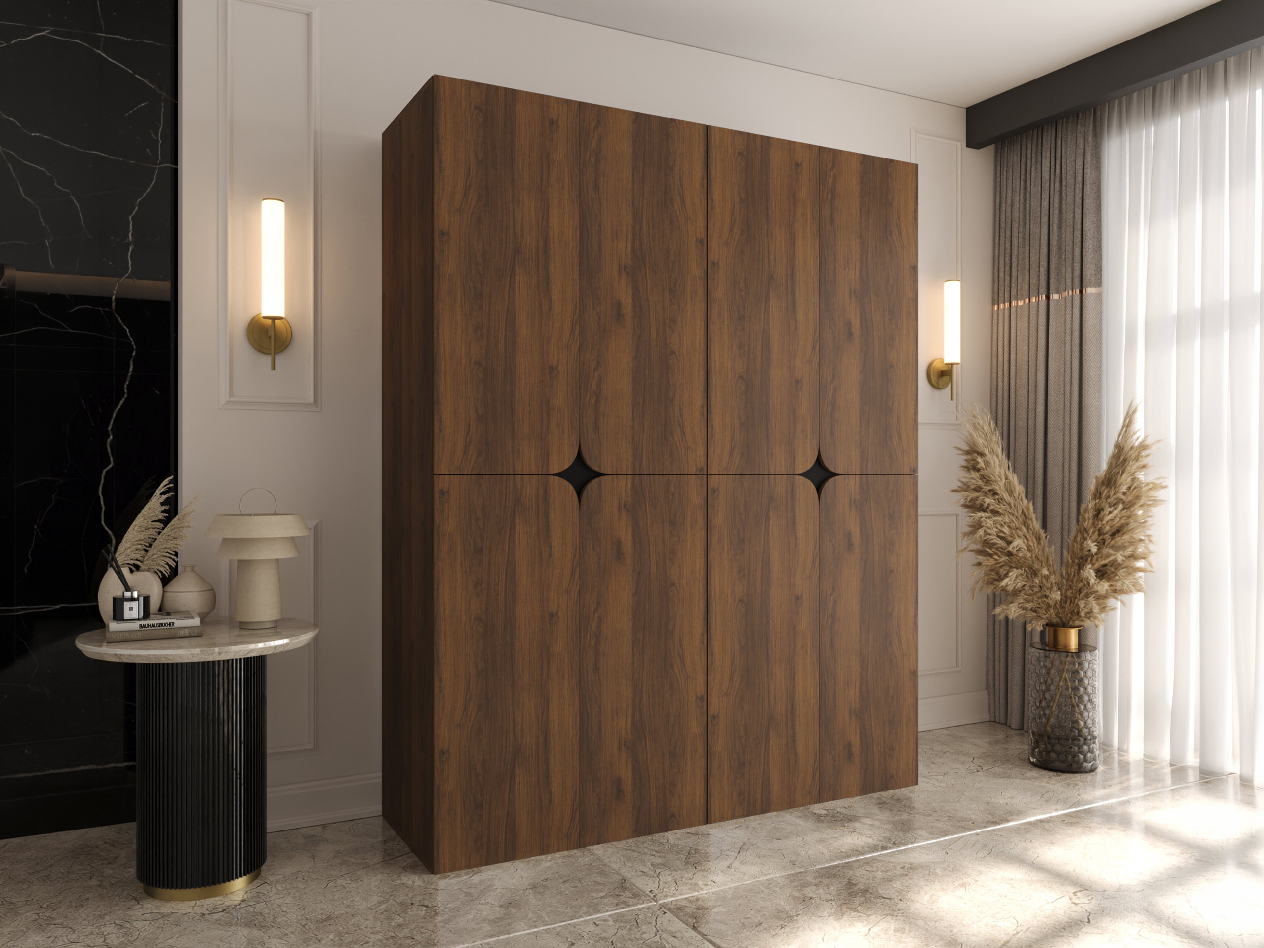 Wardrobe Hartford 646 (Walnut)