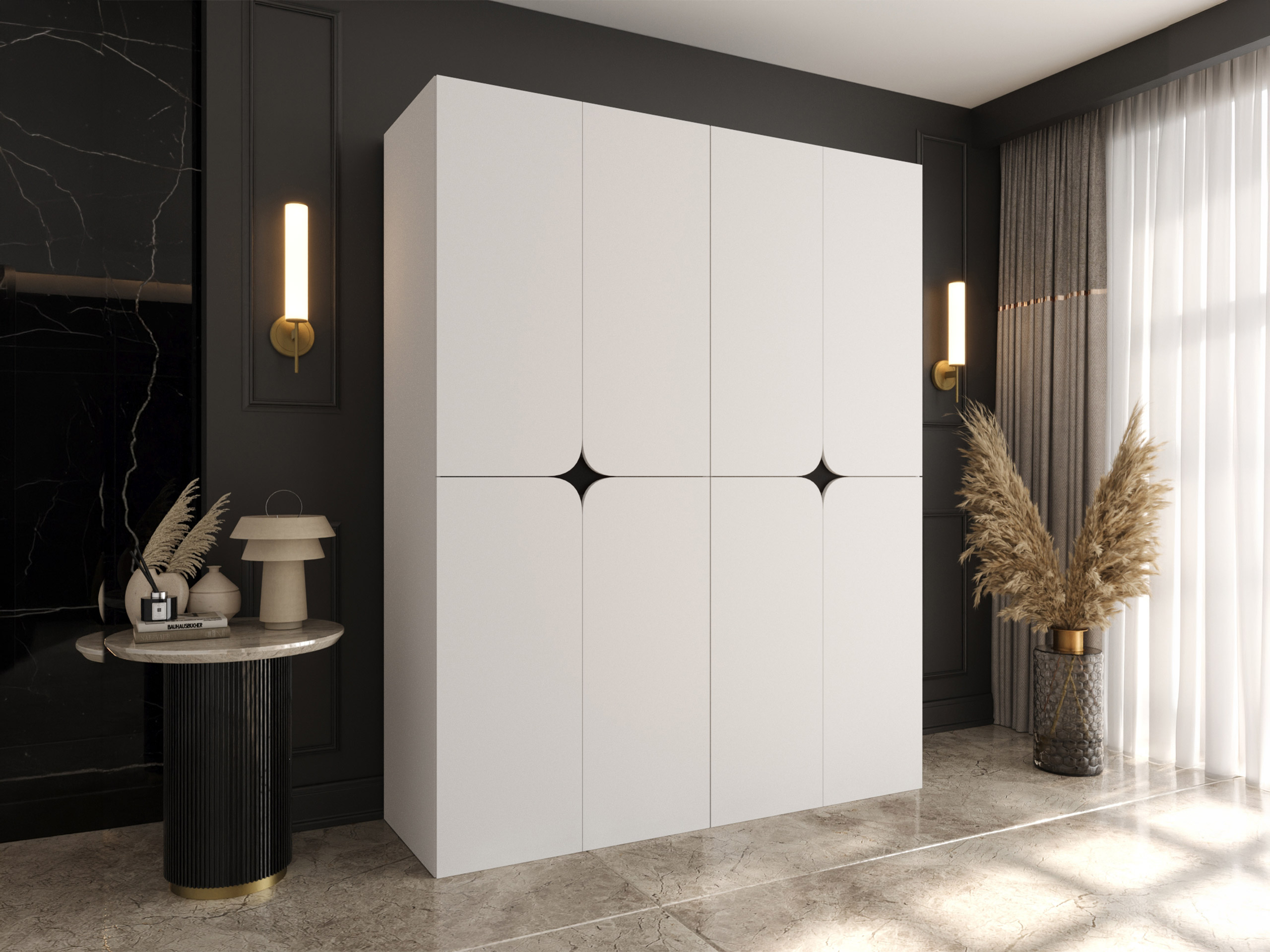Wardrobe Hartford 647 (White)