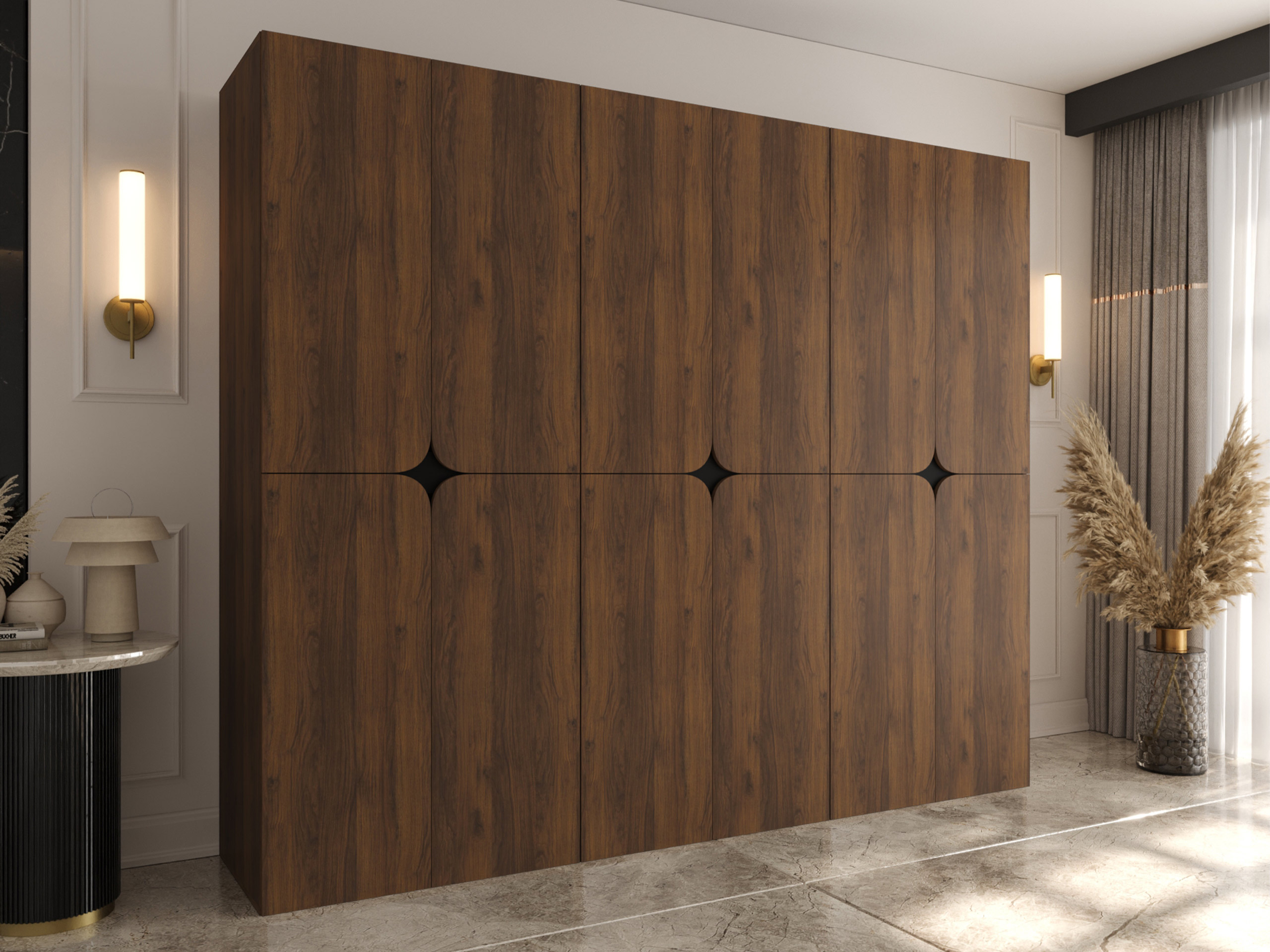 Wardrobe Hartford 648 (Walnut)