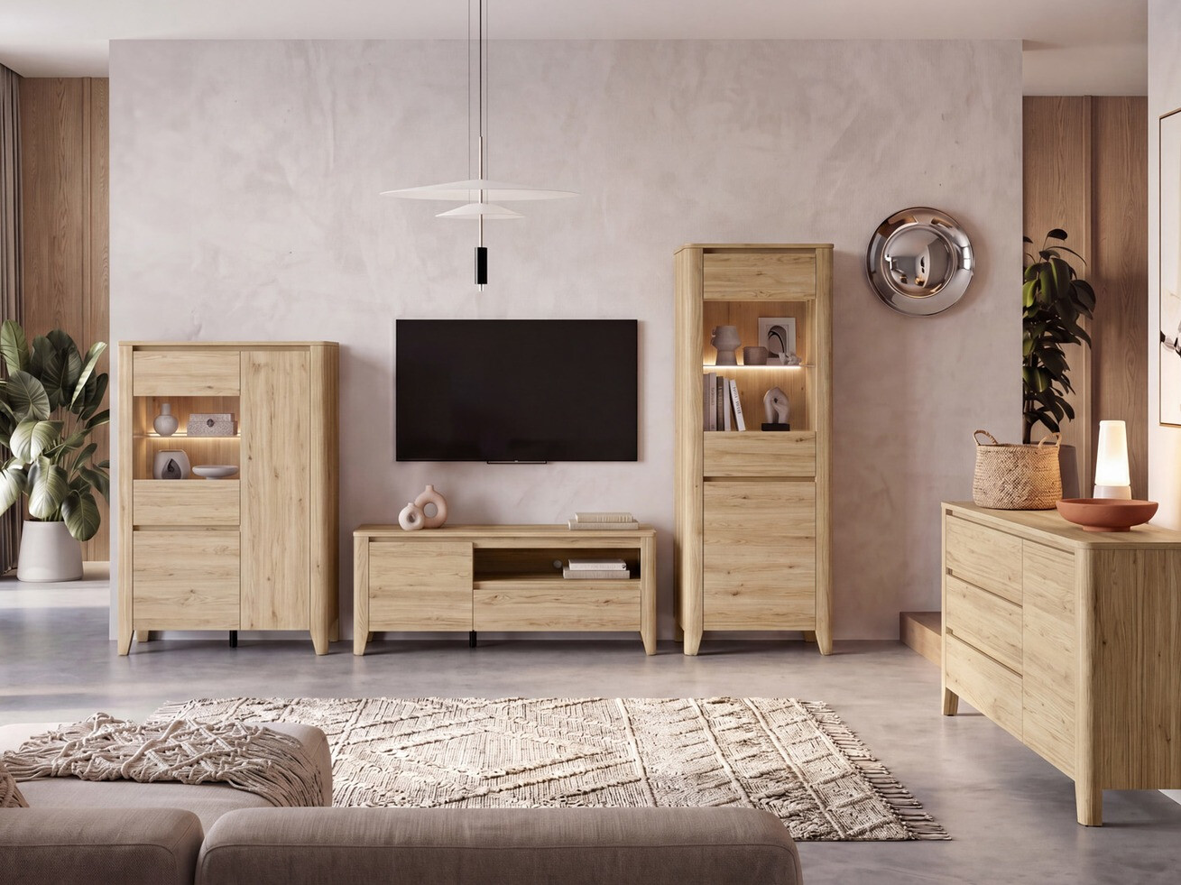Bookcase Talduno 104 (Light oak)