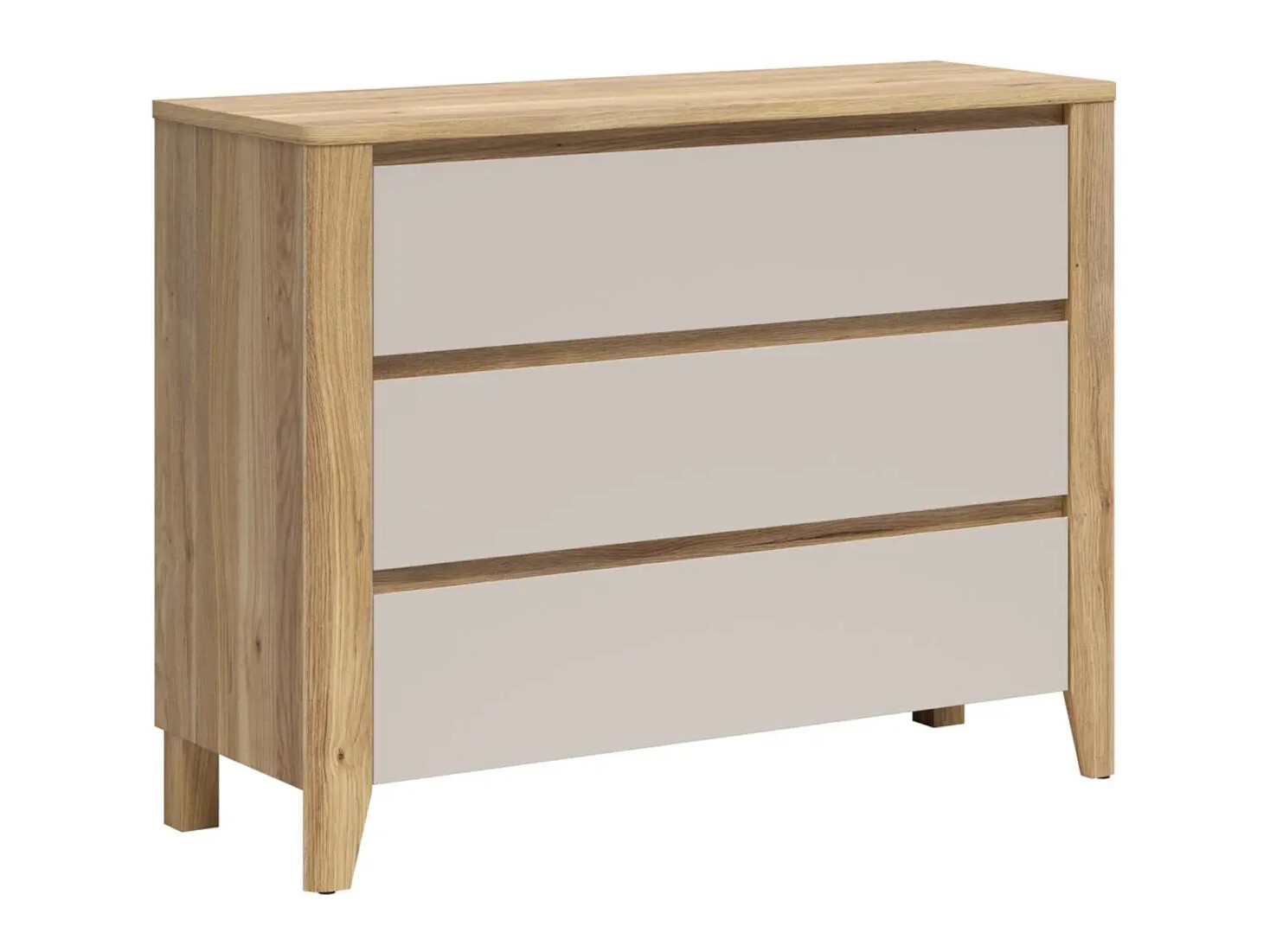 Chest of drawers Talduno 102 (Light oak + Cashmere)