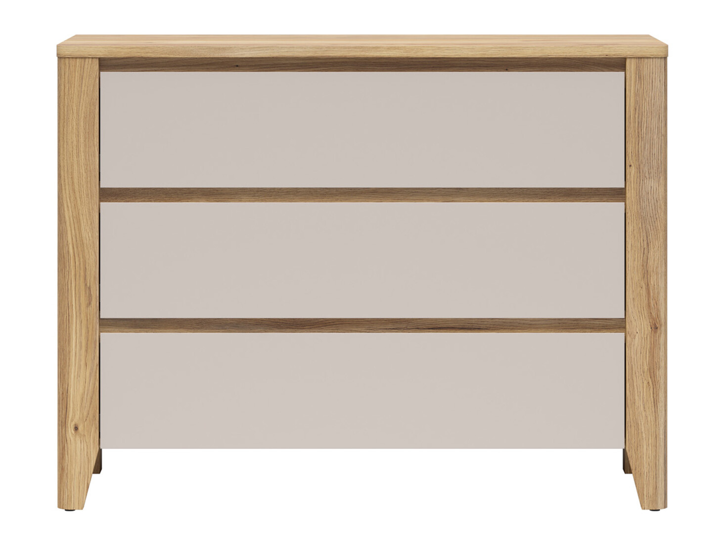 Chest of drawers Talduno 102 (Light oak + Cashmere)
