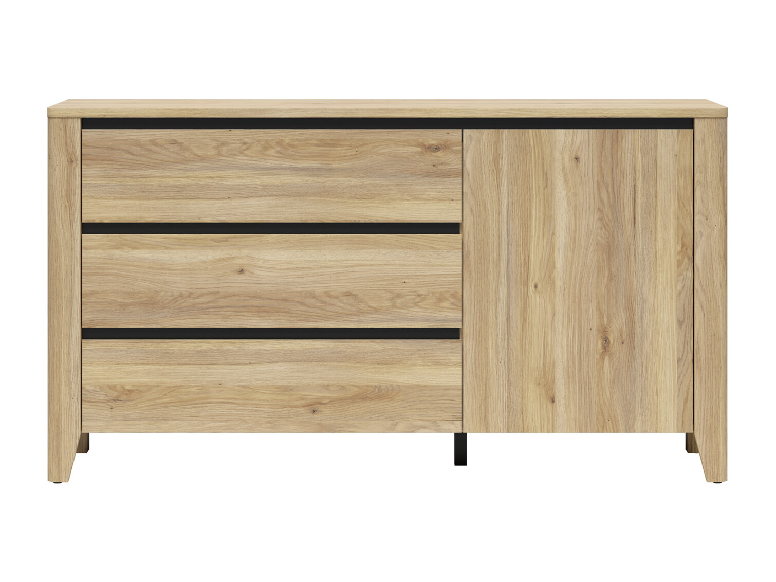 Chest of drawers Talduno 105 (Light oak)