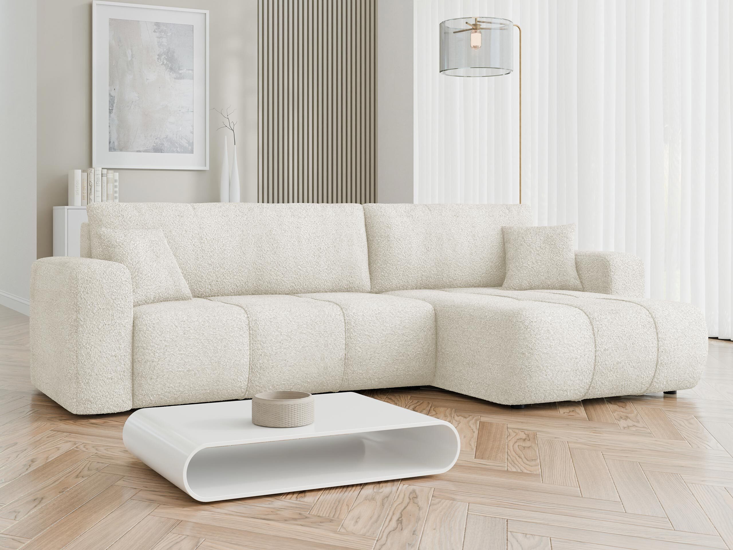 Corner sofa Comfivo Laurus I (Coral 65)