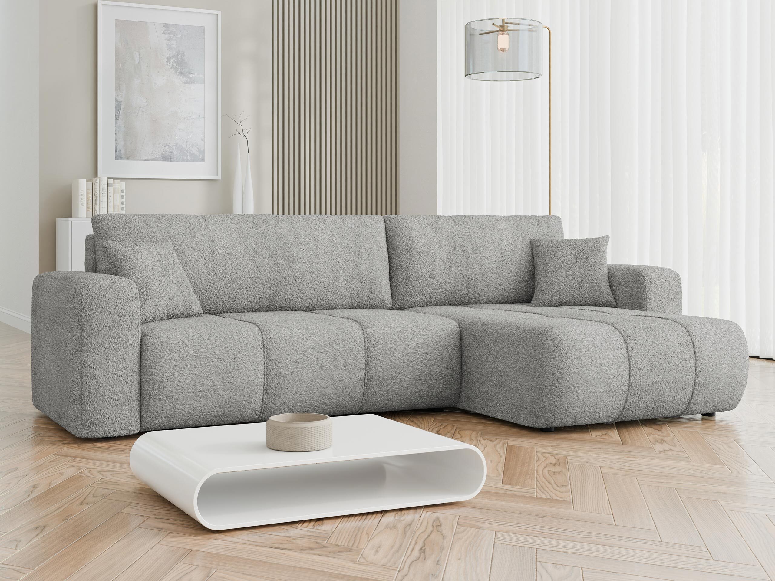 Corner sofa Comfivo Laurus I (Coral 75)