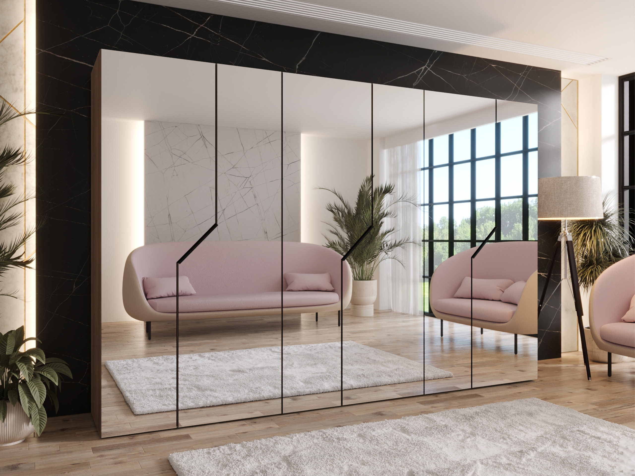 Wardrobe Hartford 602 (Walnut)