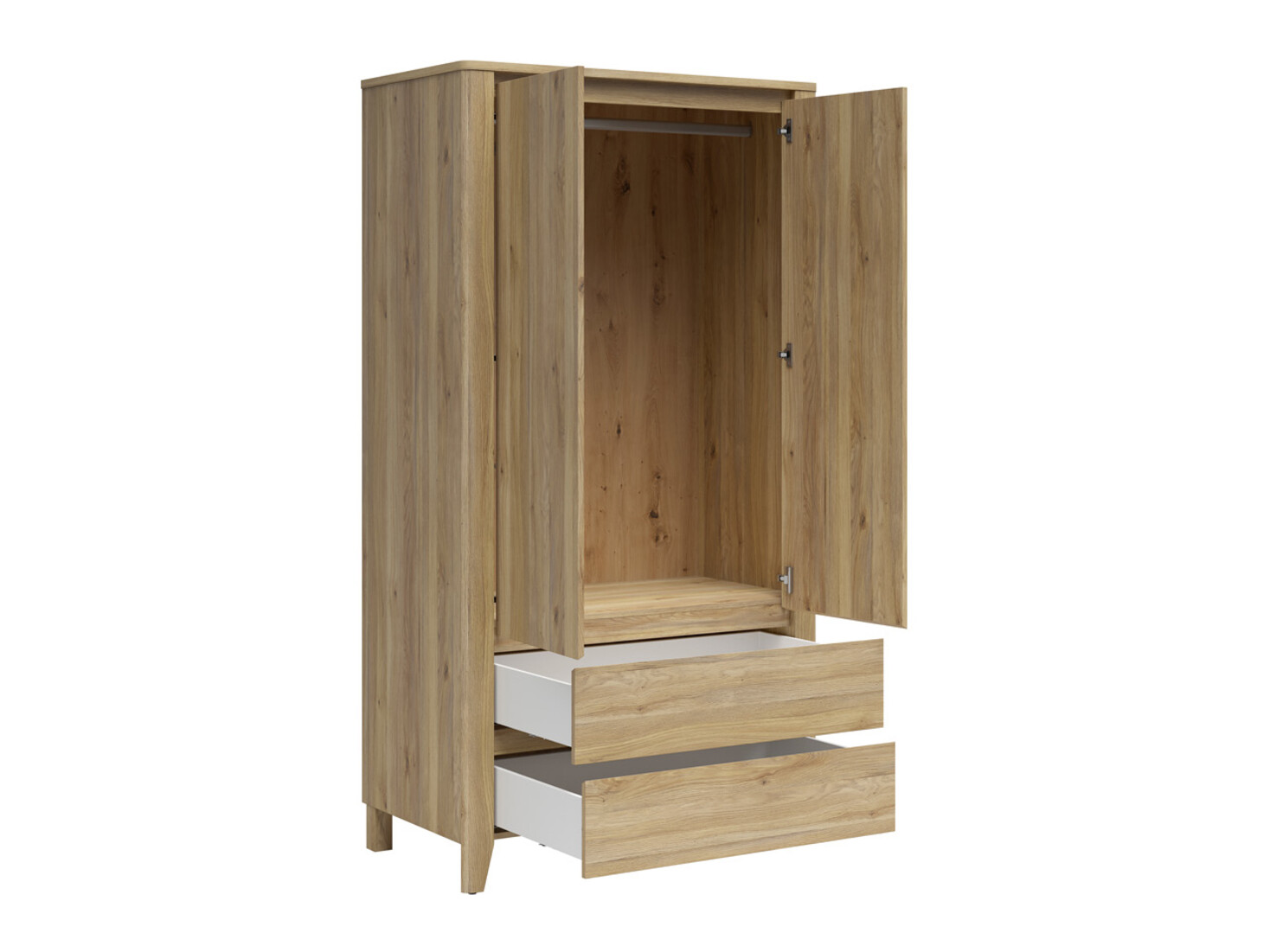 Wardrobe Talduno 103 (Light oak)