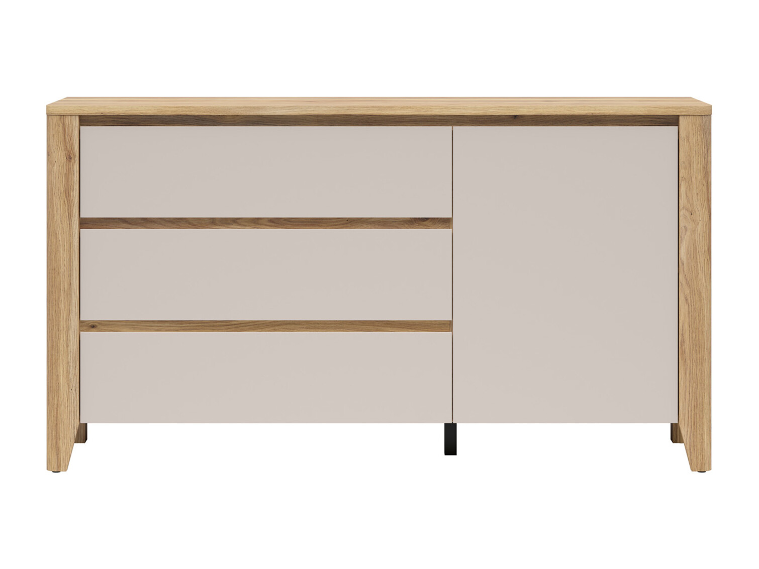 Chest of drawers Talduno 105 (Light oak + Cashmere)