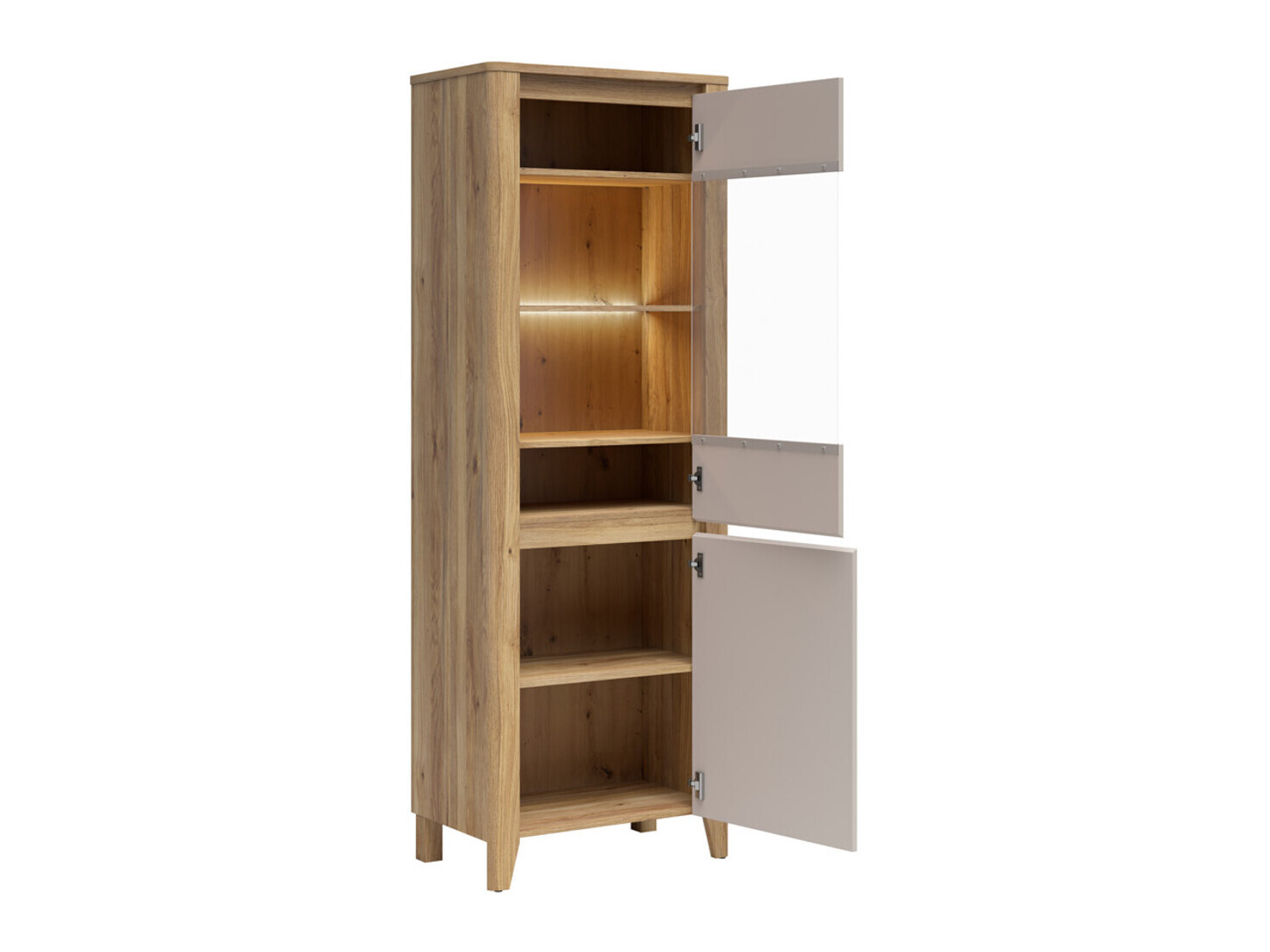 Living room set Talduno 108 (Light oak + Cashmere)