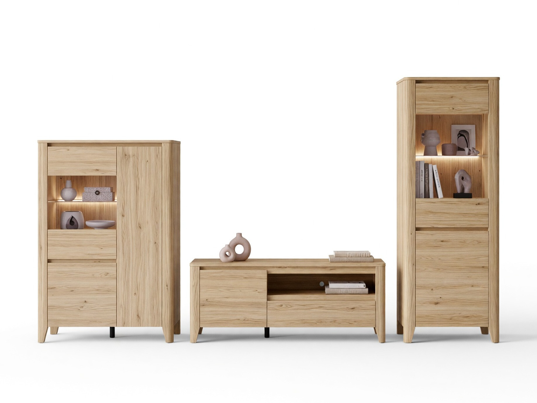 Living room set Talduno 108 (Light oak)