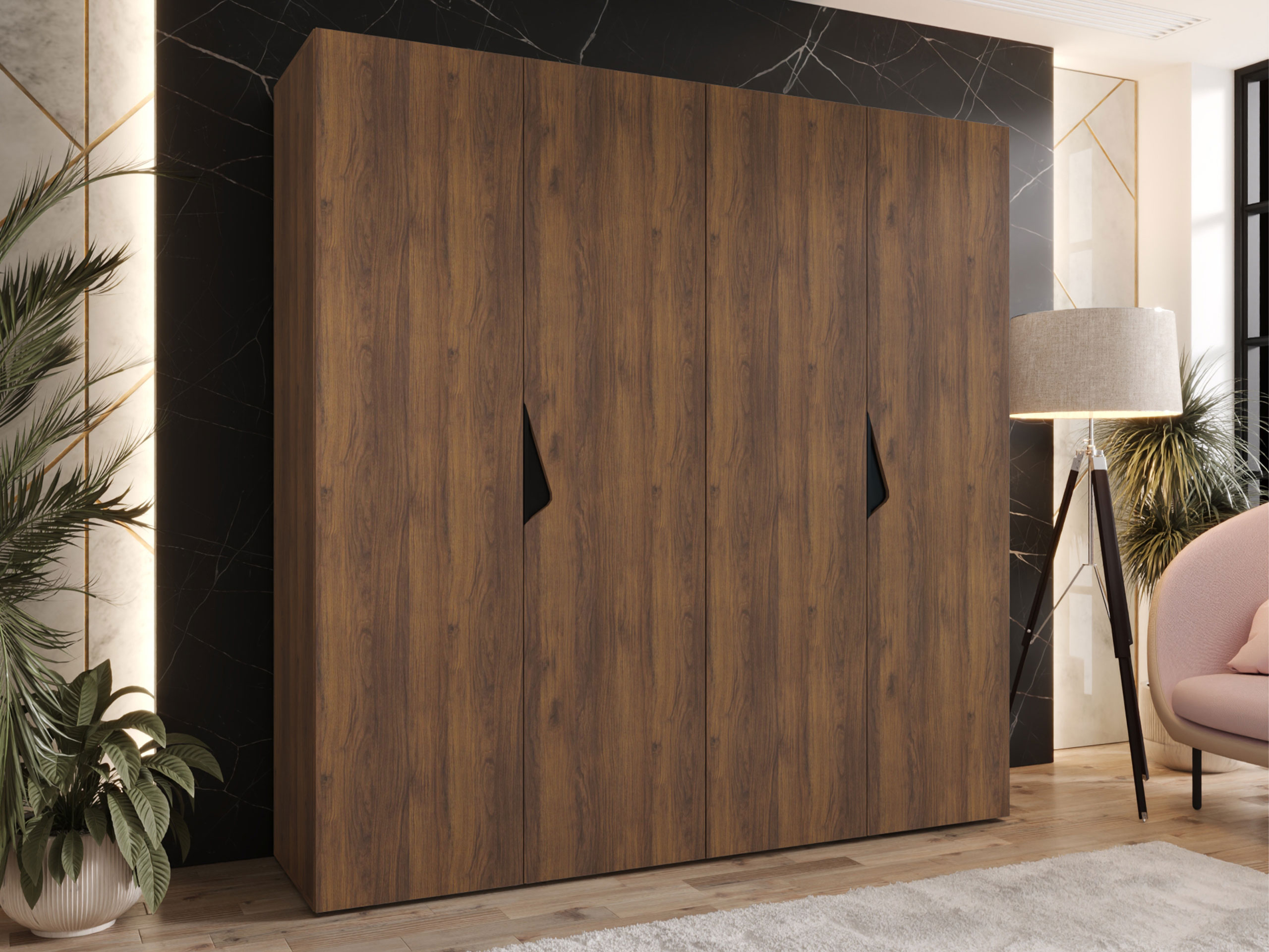 Wardrobe Hartford 620 (Walnut)
