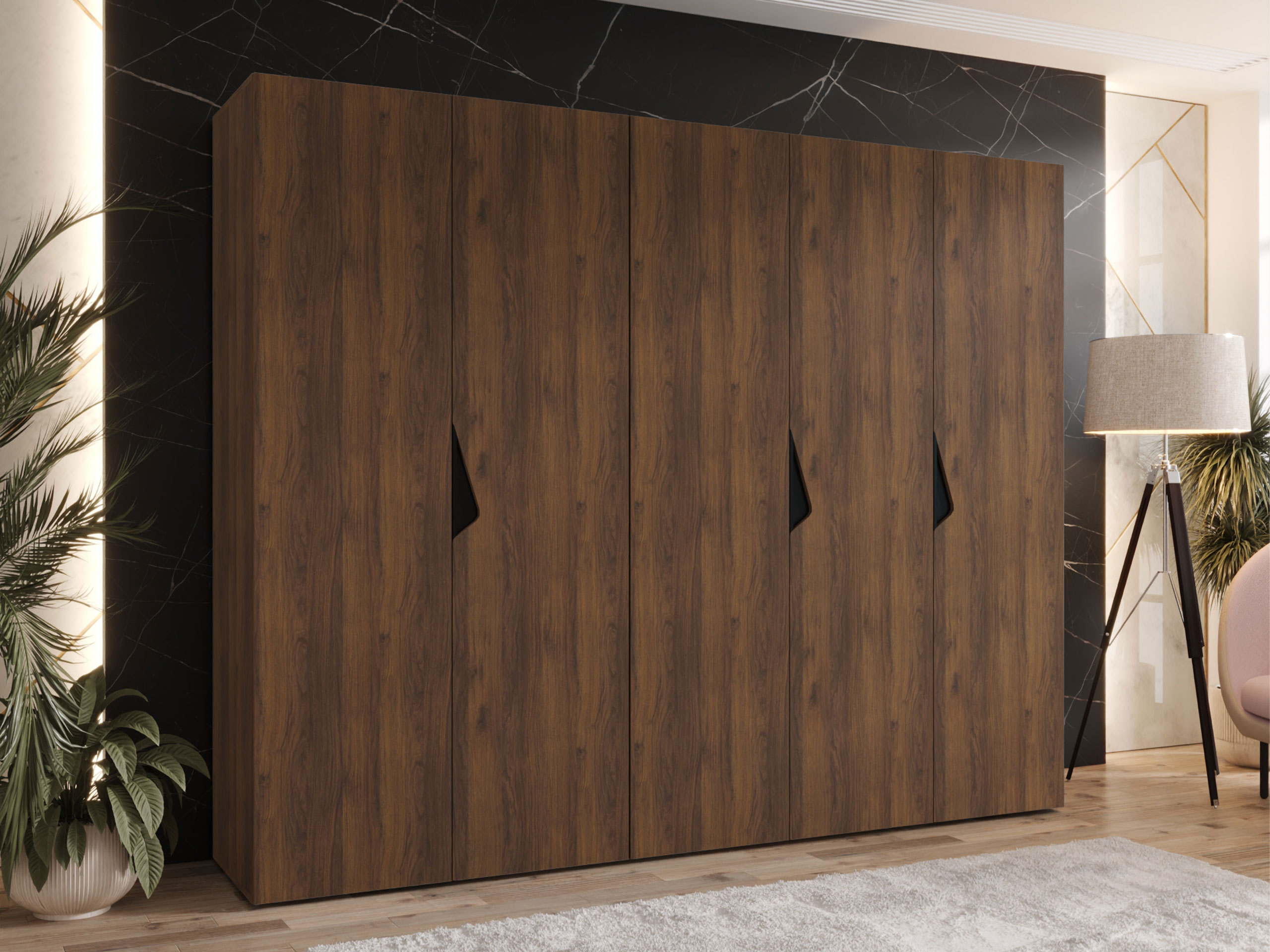 Wardrobe Hartford 621 (Walnut)