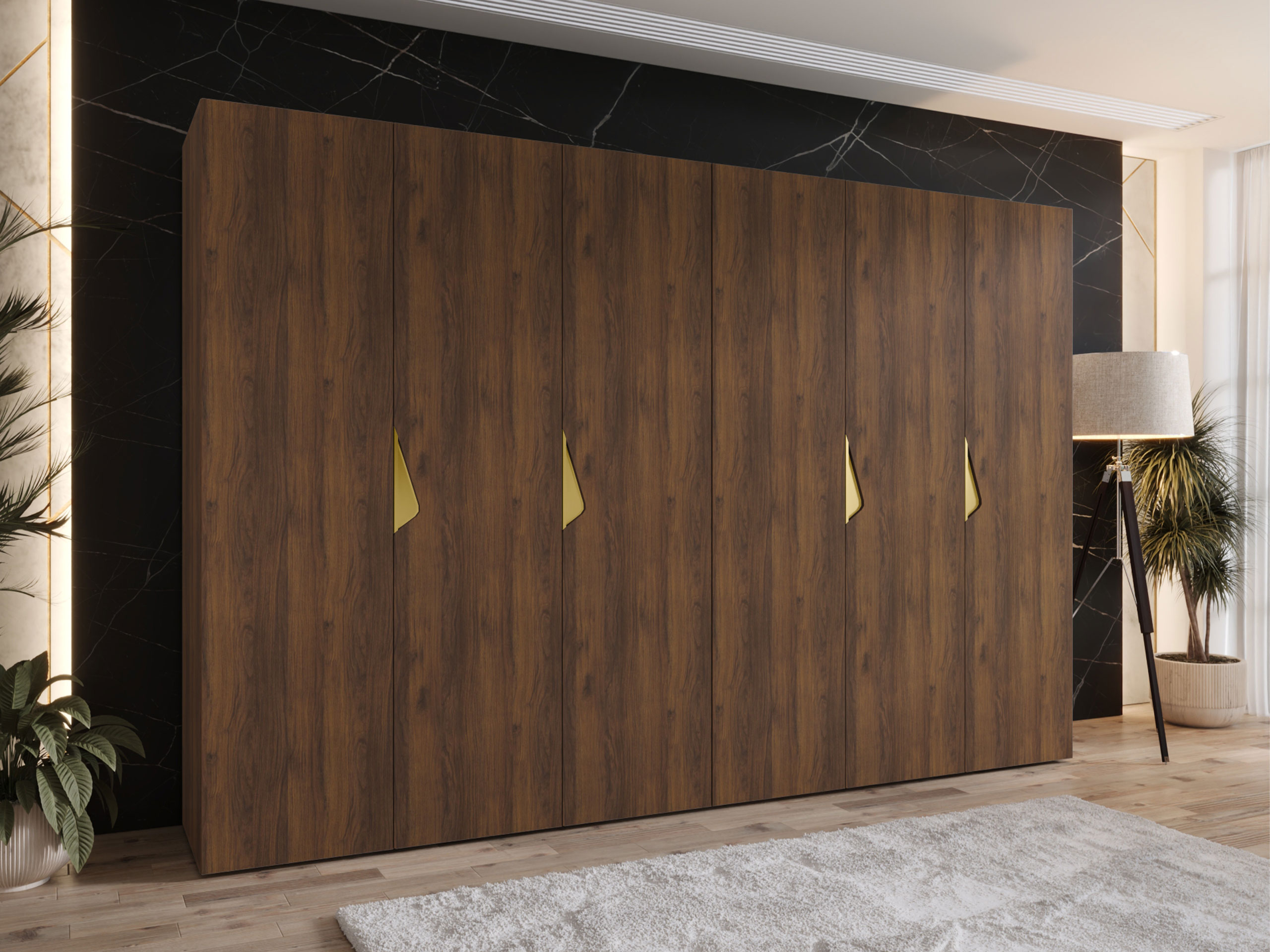 Wardrobe Hartford 622 (Walnut)