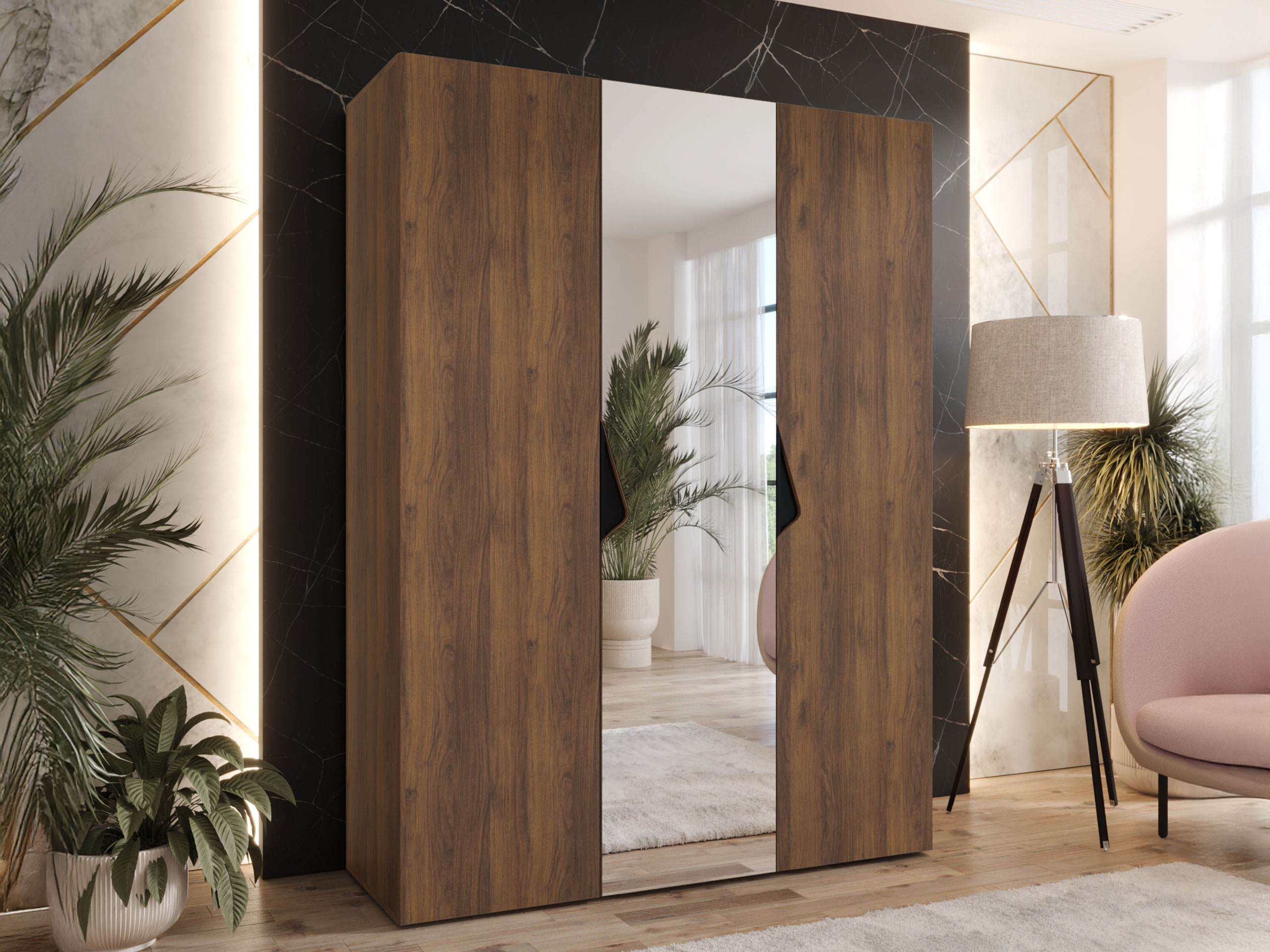 Wardrobe Hartford 624 (Walnut)