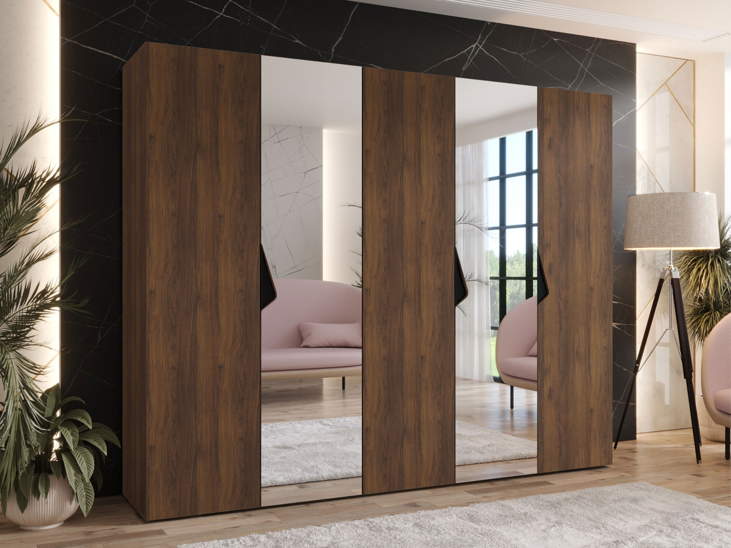 Wardrobe Hartford 626 (Walnut)