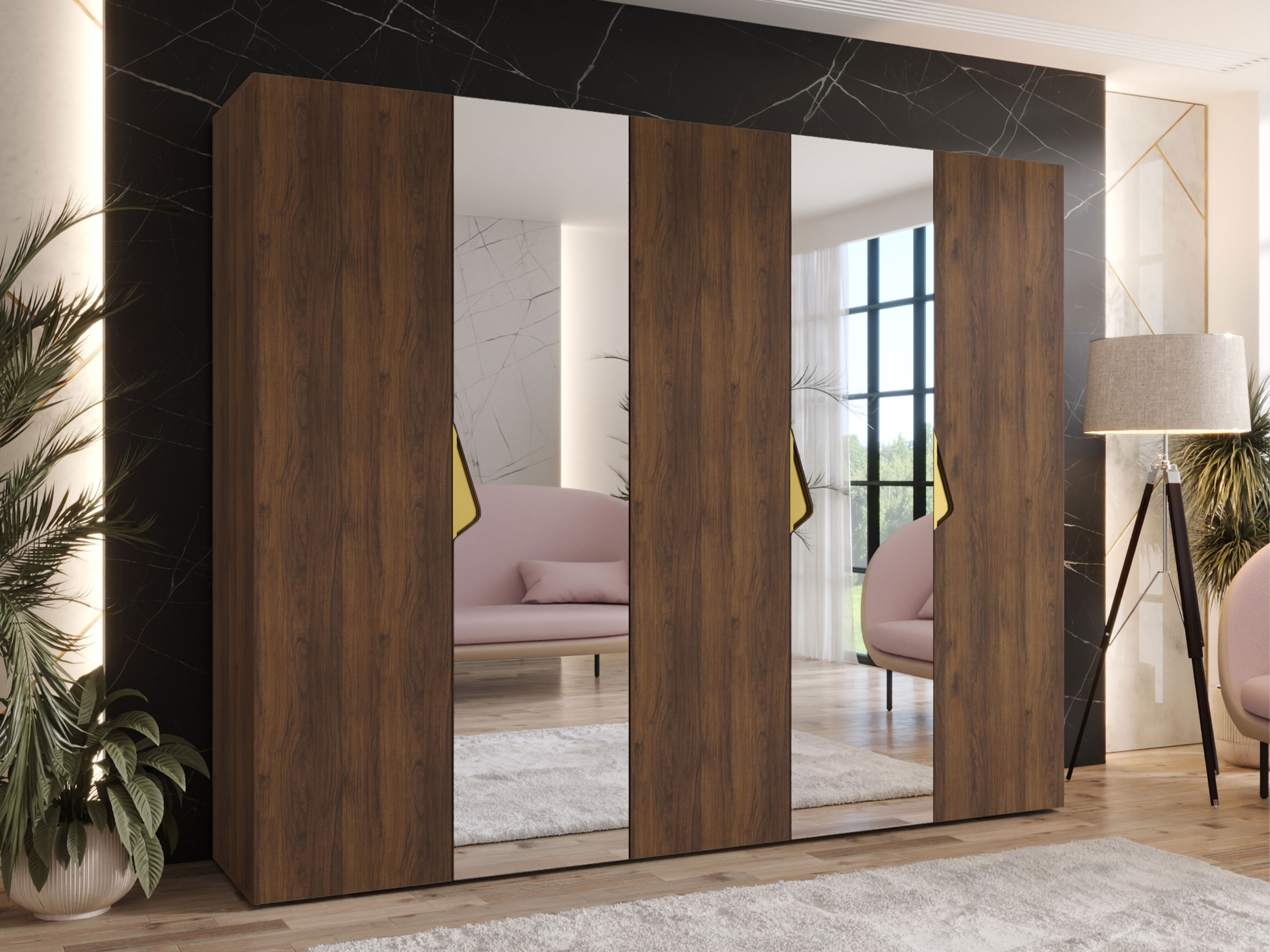 Wardrobe Hartford 626 (Walnut)