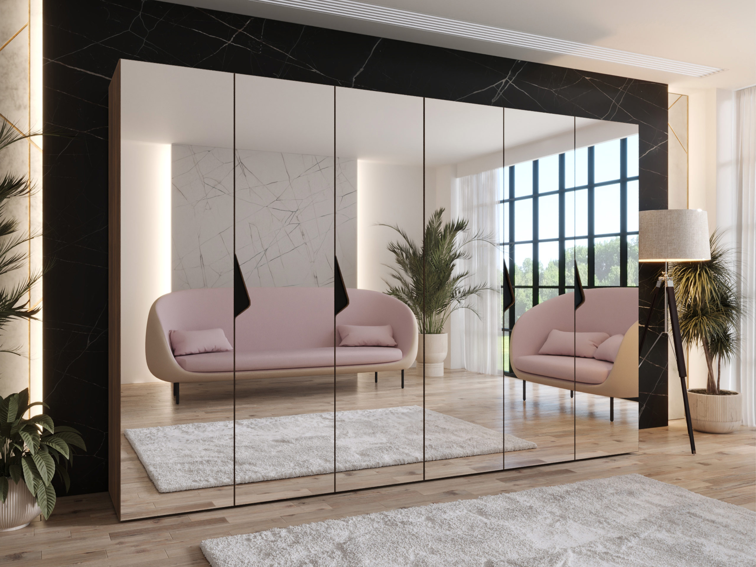 Wardrobe Hartford 632 (Walnut)